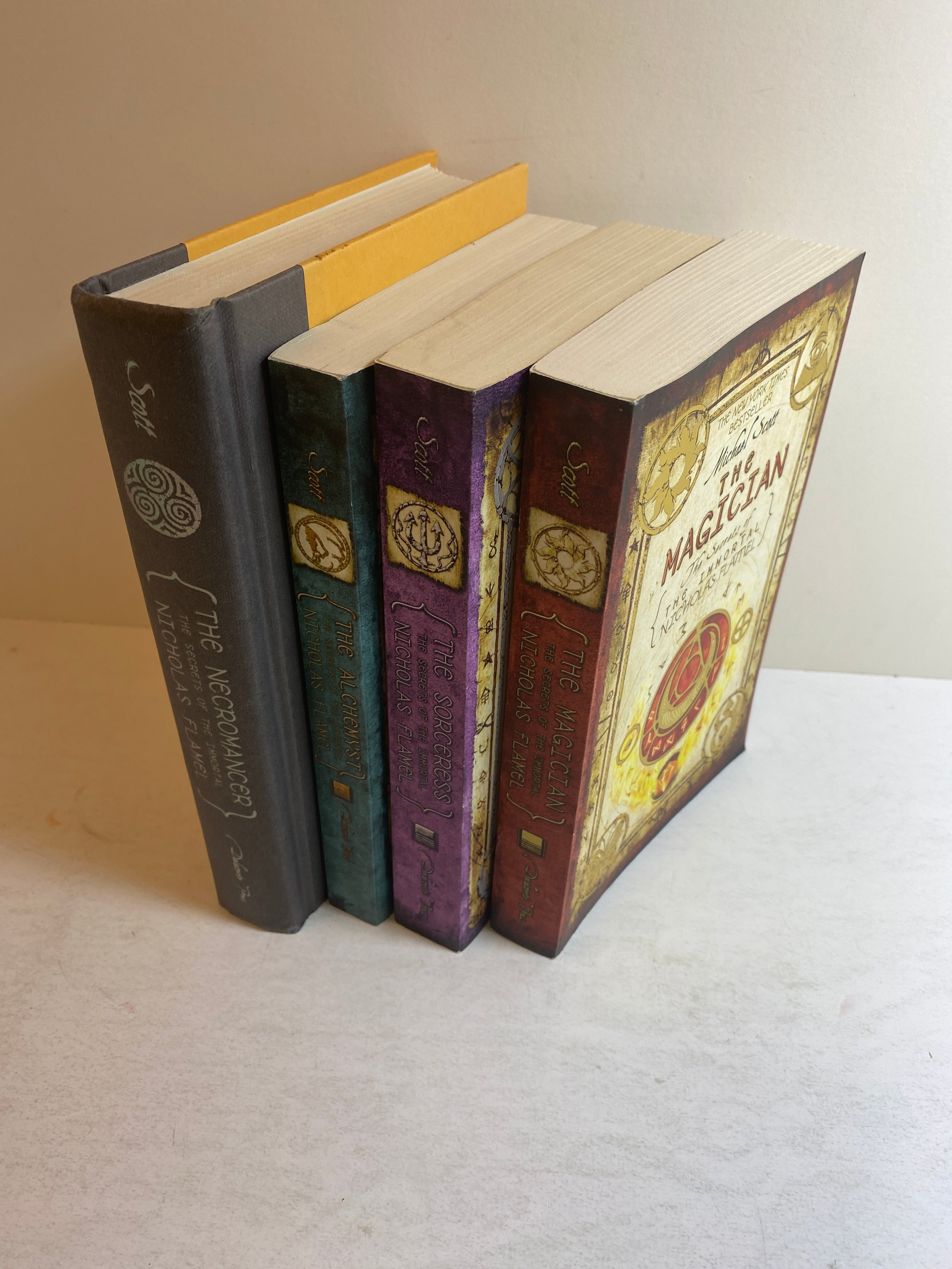 Lot of 4 Secrets of Immortal Series Nicholas Flamel 2007-2010