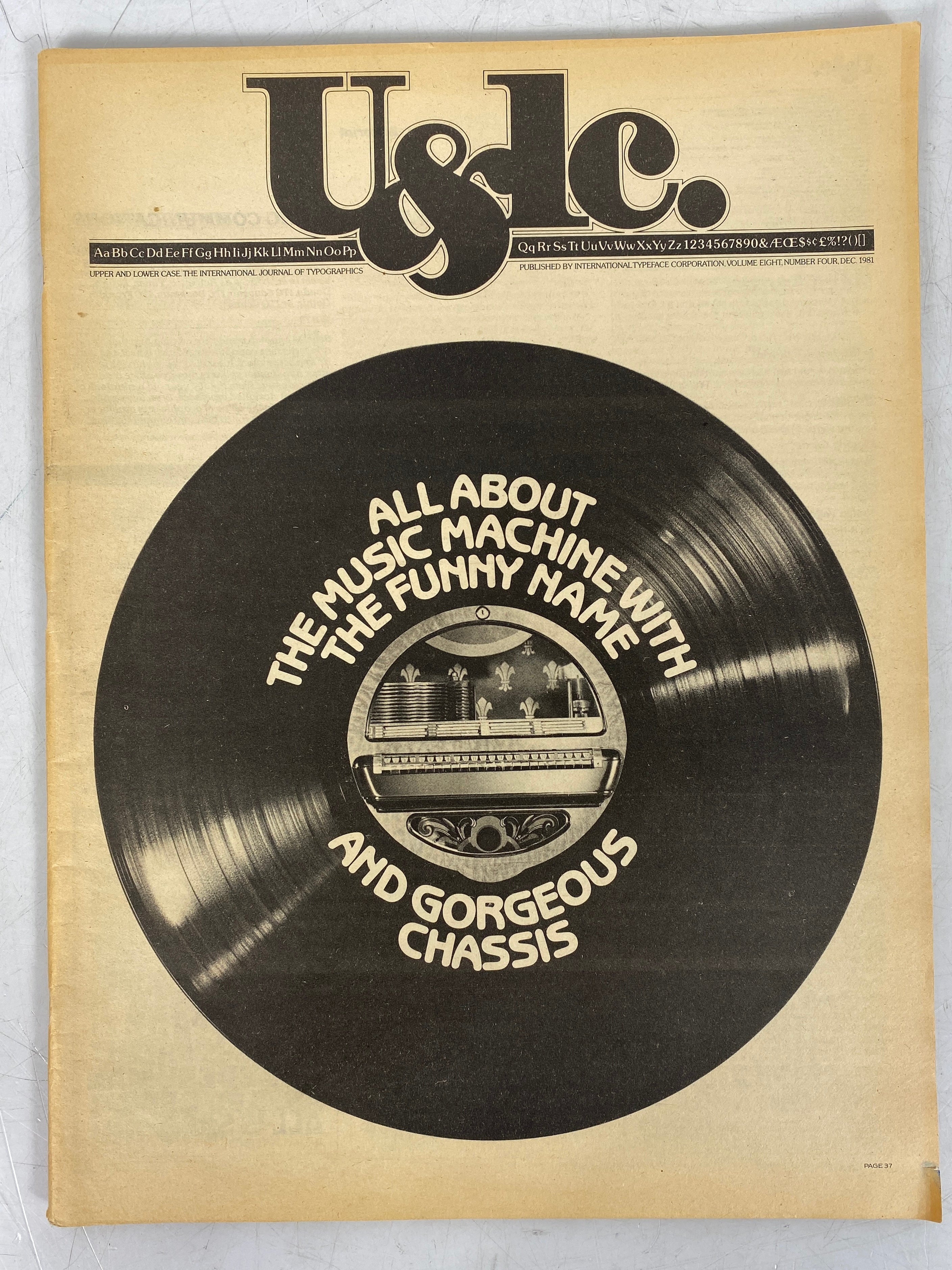 Lot of 4 Upper and Lower Case Magazine (1981) Complete