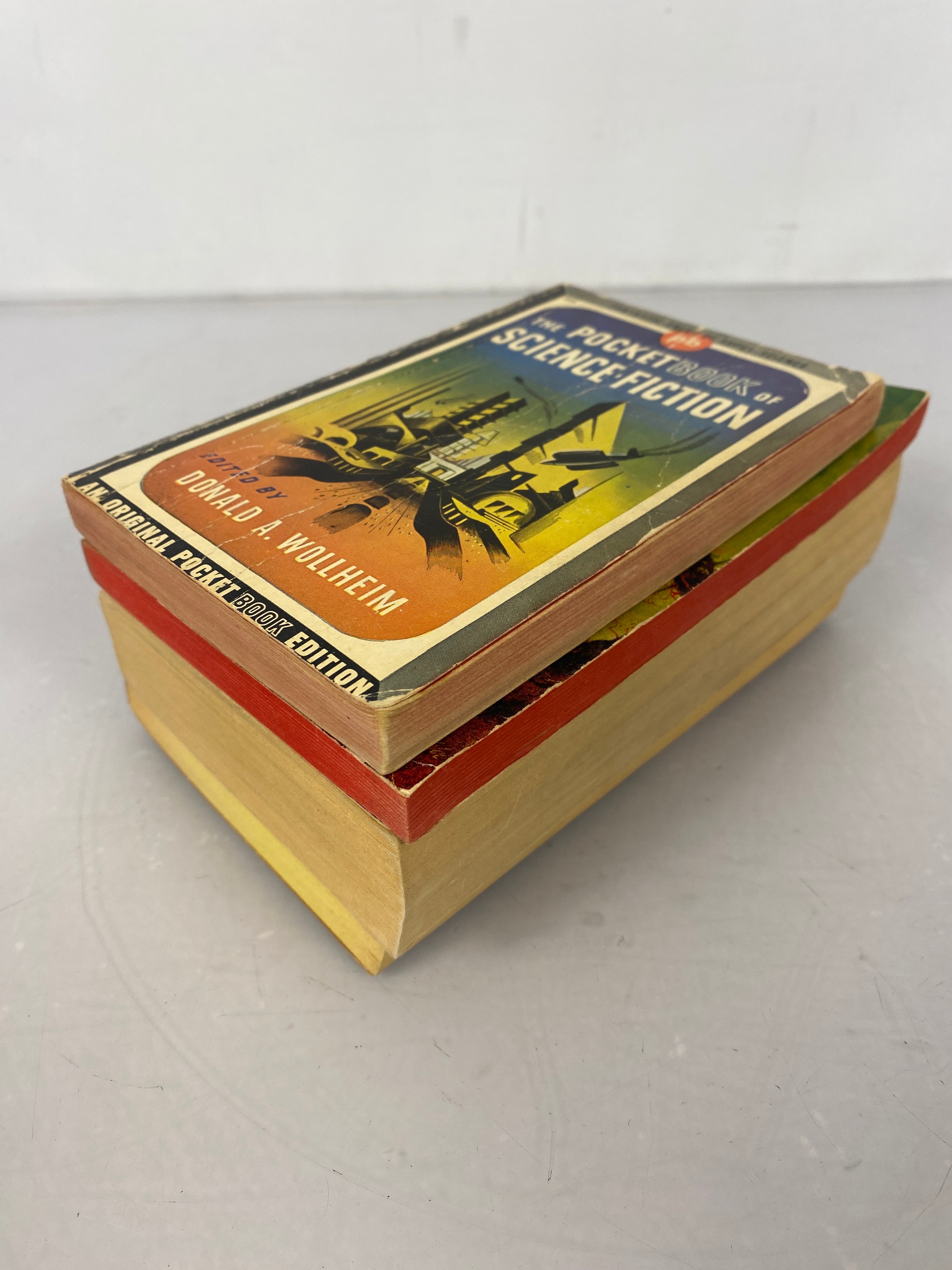 Lot of 4 Vintage Science Fiction Collection paperbacks 1943-1984