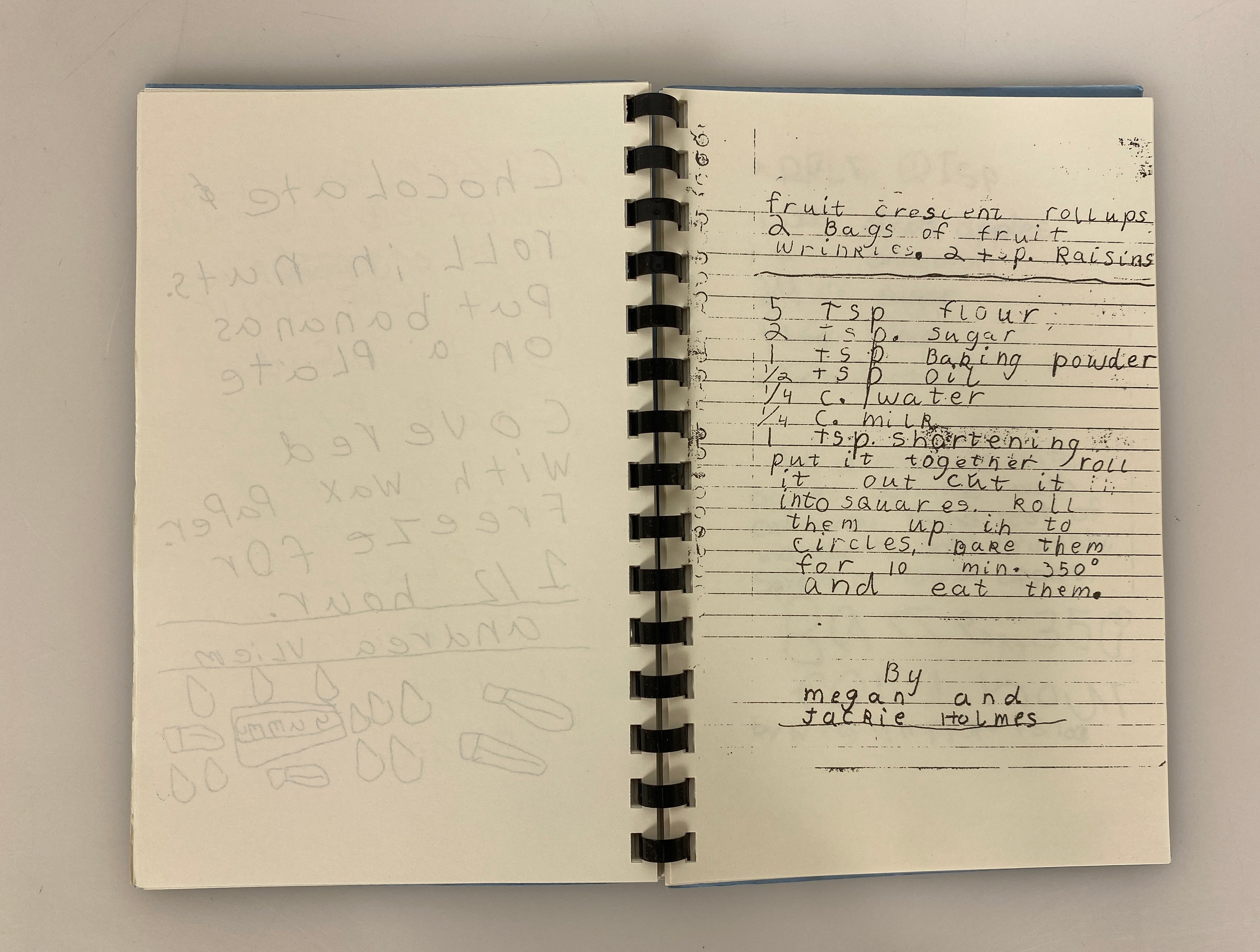 Lot of 4 Vintage Spiral-Bound Cookbooks Yooper Recipes/Cookies/Steelcase Chefs