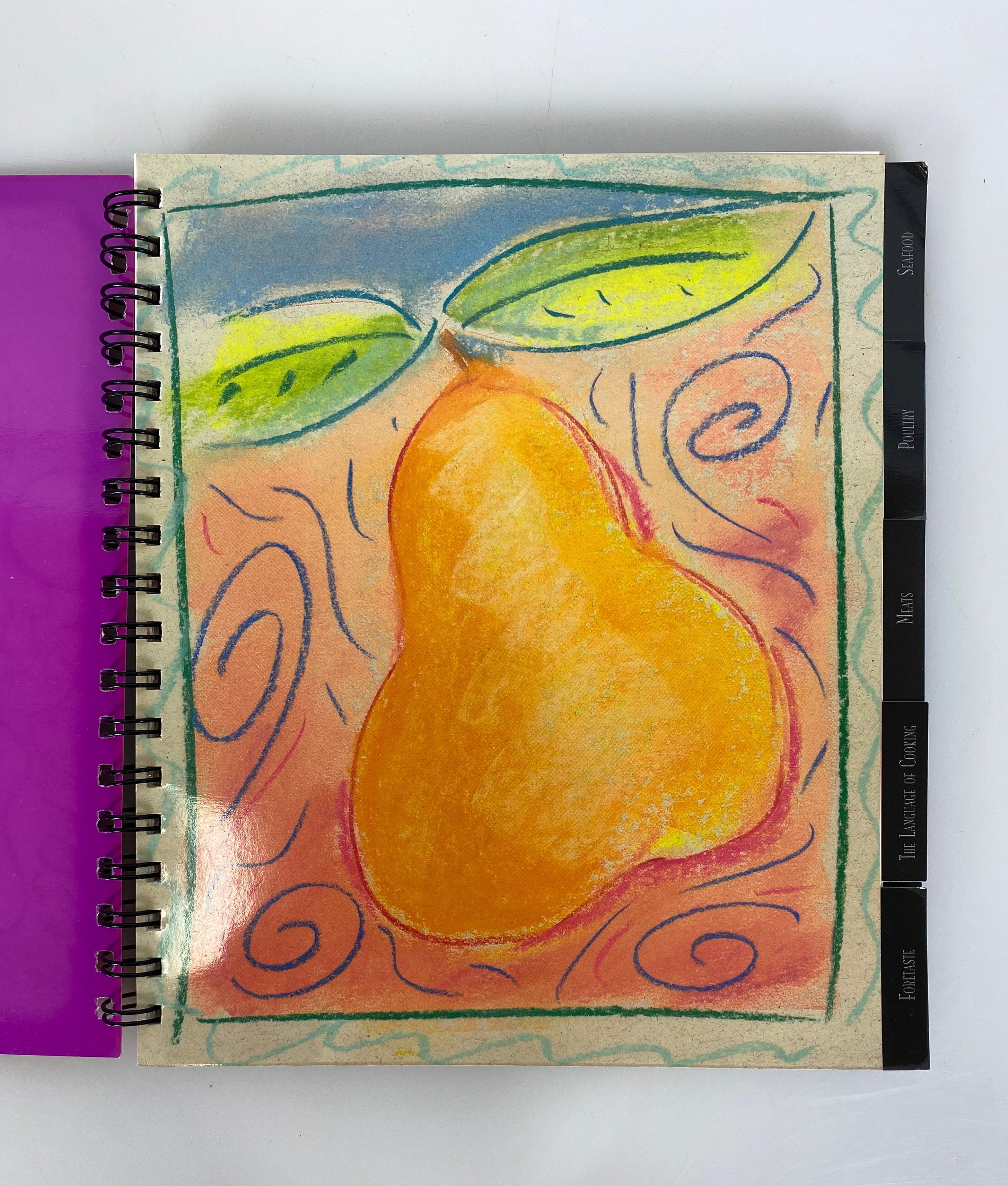 Lot of 4 Vintage Spiral-Bound Cookbooks Yooper Recipes/Cookies/Steelcase Chefs