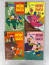 Lot of 4 Walt Disney Moby Duck Gold Key Comics 1968-1969