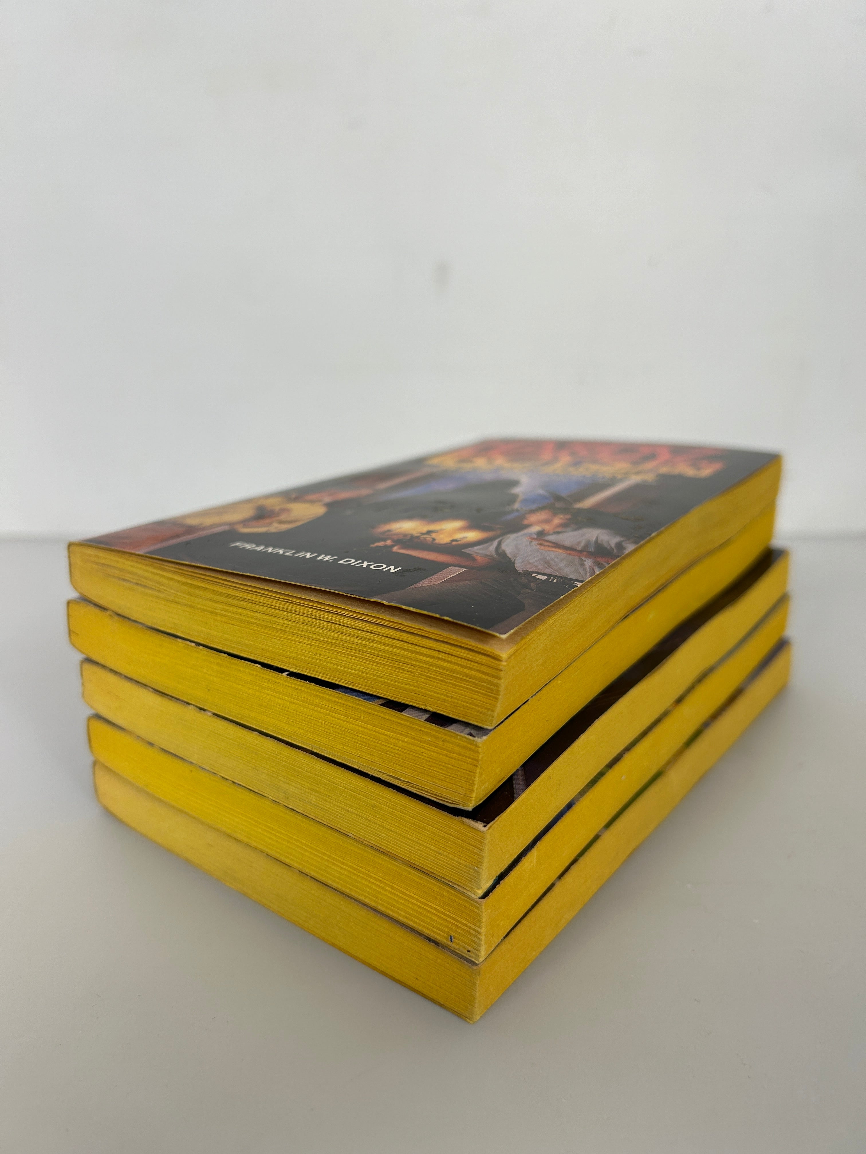 Lot of 5 Hardy Boys Casefiles VTG 90s YA Books Good Condition SC