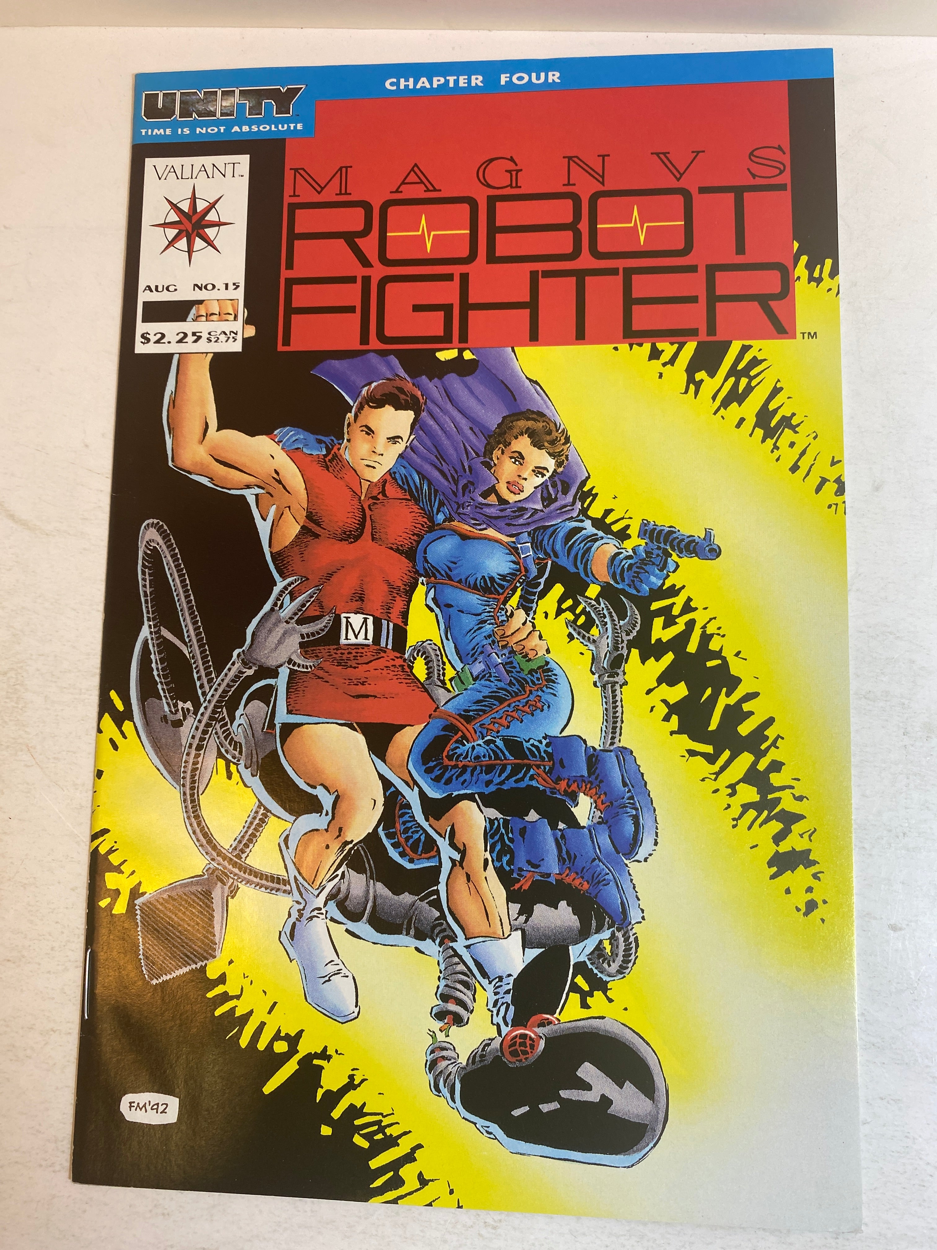 Lot of 5 Magnus Robot Fighter Valiant Comics 1994-1995