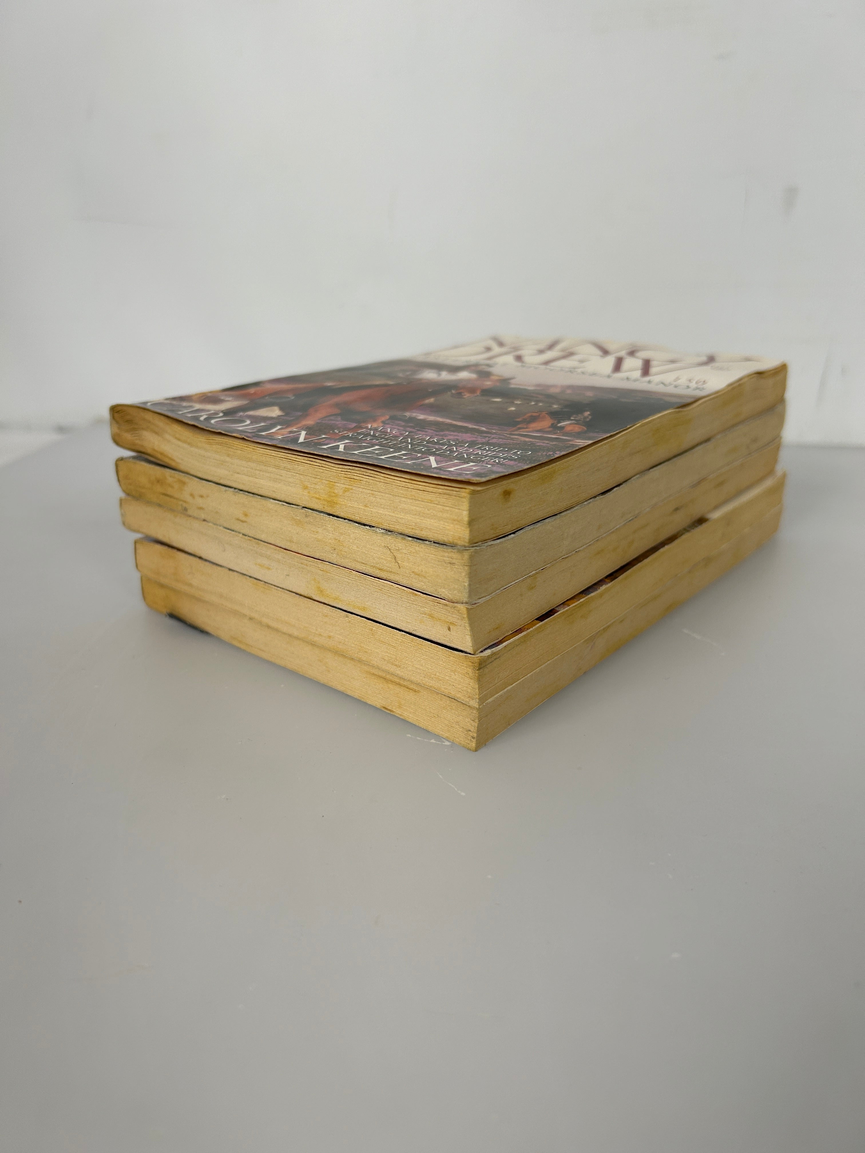 Lot of 5 Nancy Drew Files VTG 90s YA Books Acceptable-Good SC