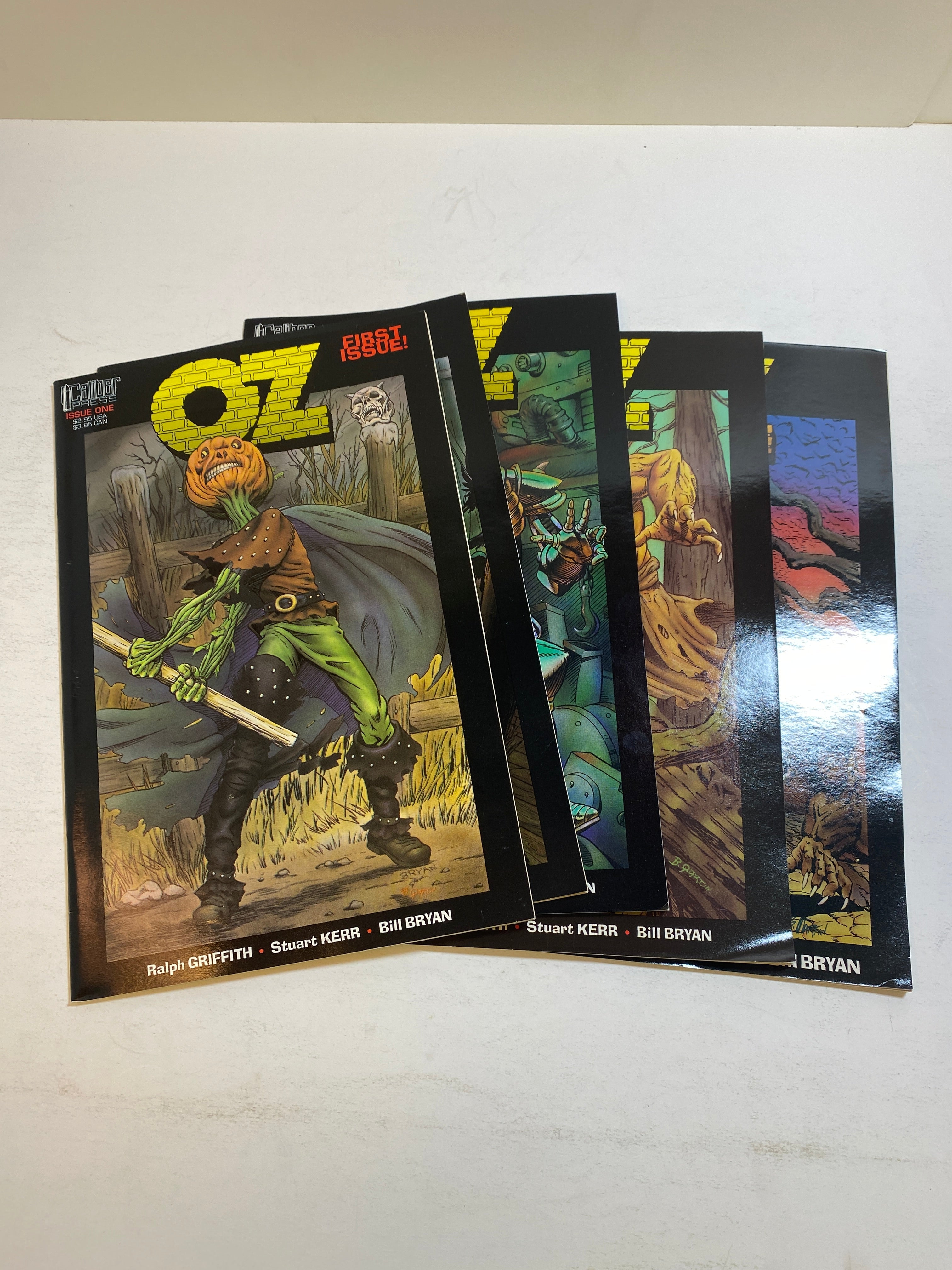 Lot of 5 Oz Caliber Comics 1994-1995