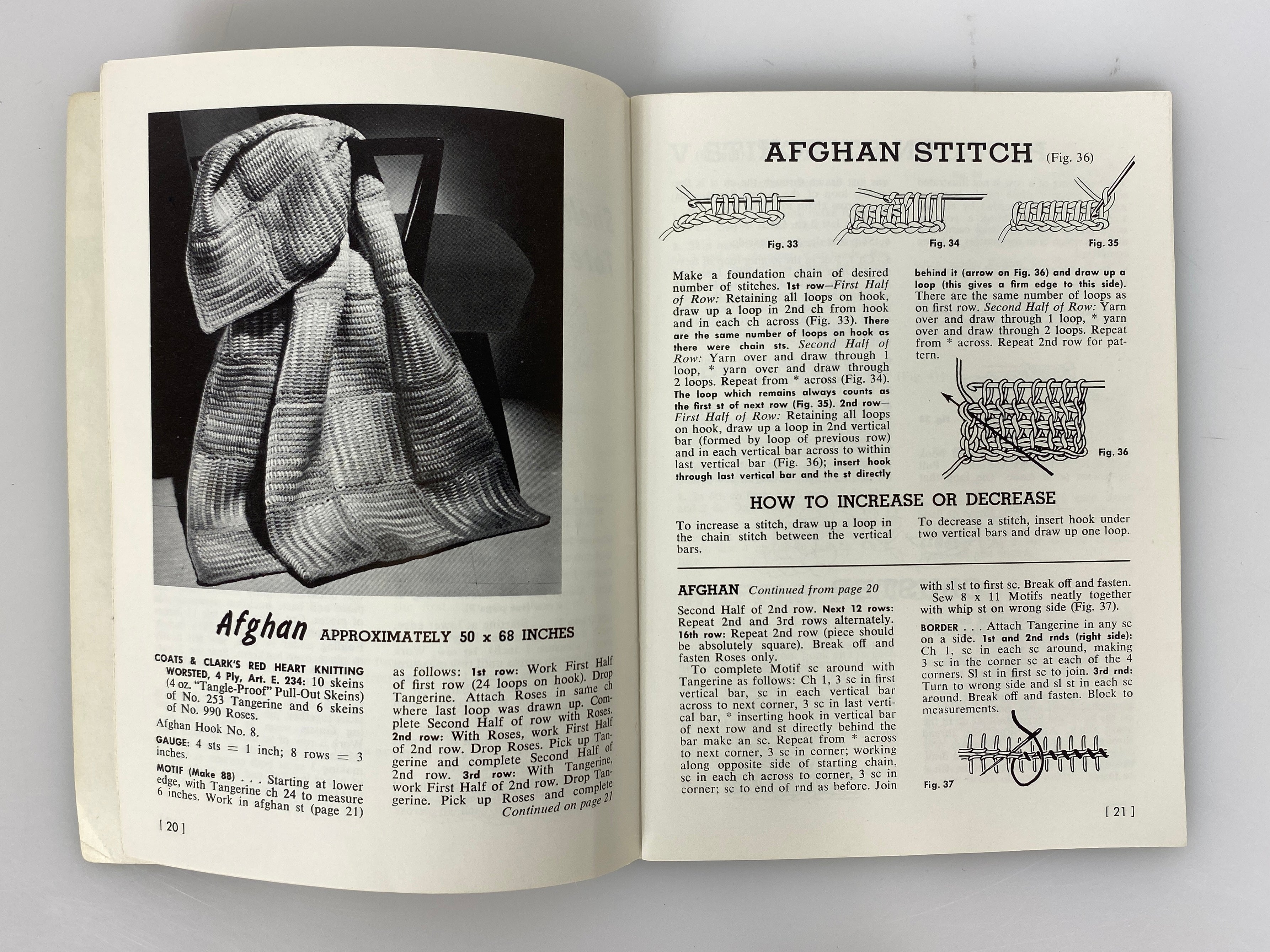 Lot of 5 Vintage Knit & Crochet Books: Coats & Clark/Susan Bates 1959-64 SC