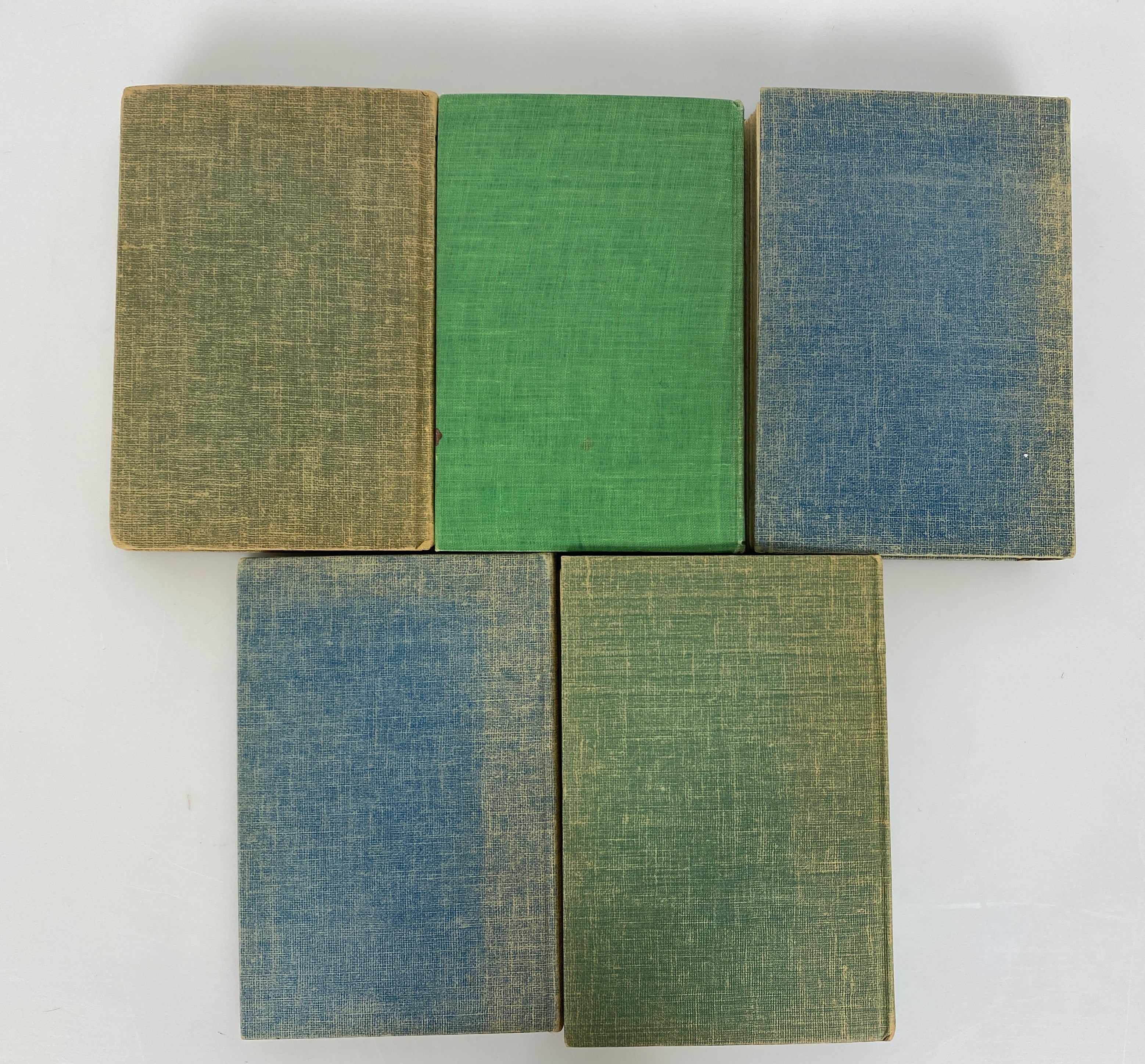 Lot of 5 Vtg Emilie Loring incl Fair Tomorrow/Gay Courage/The Trail of Conflict