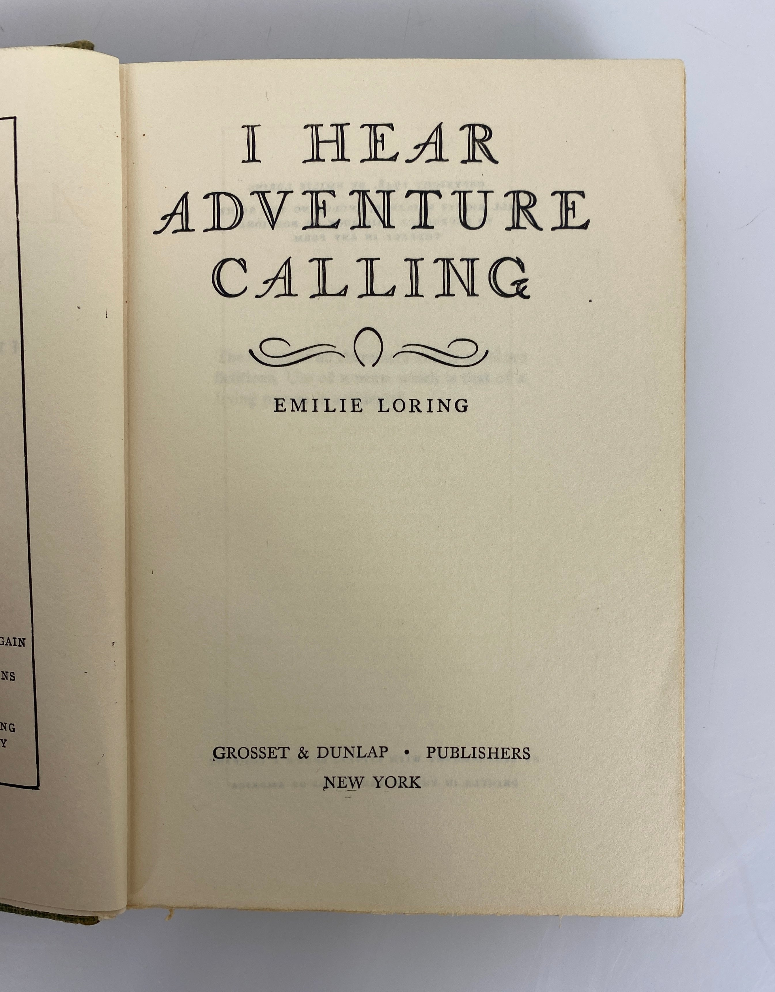 Lot of 5 Vtg Emilie Loring incl Fair Tomorrow/Gay Courage/The Trail of Conflict