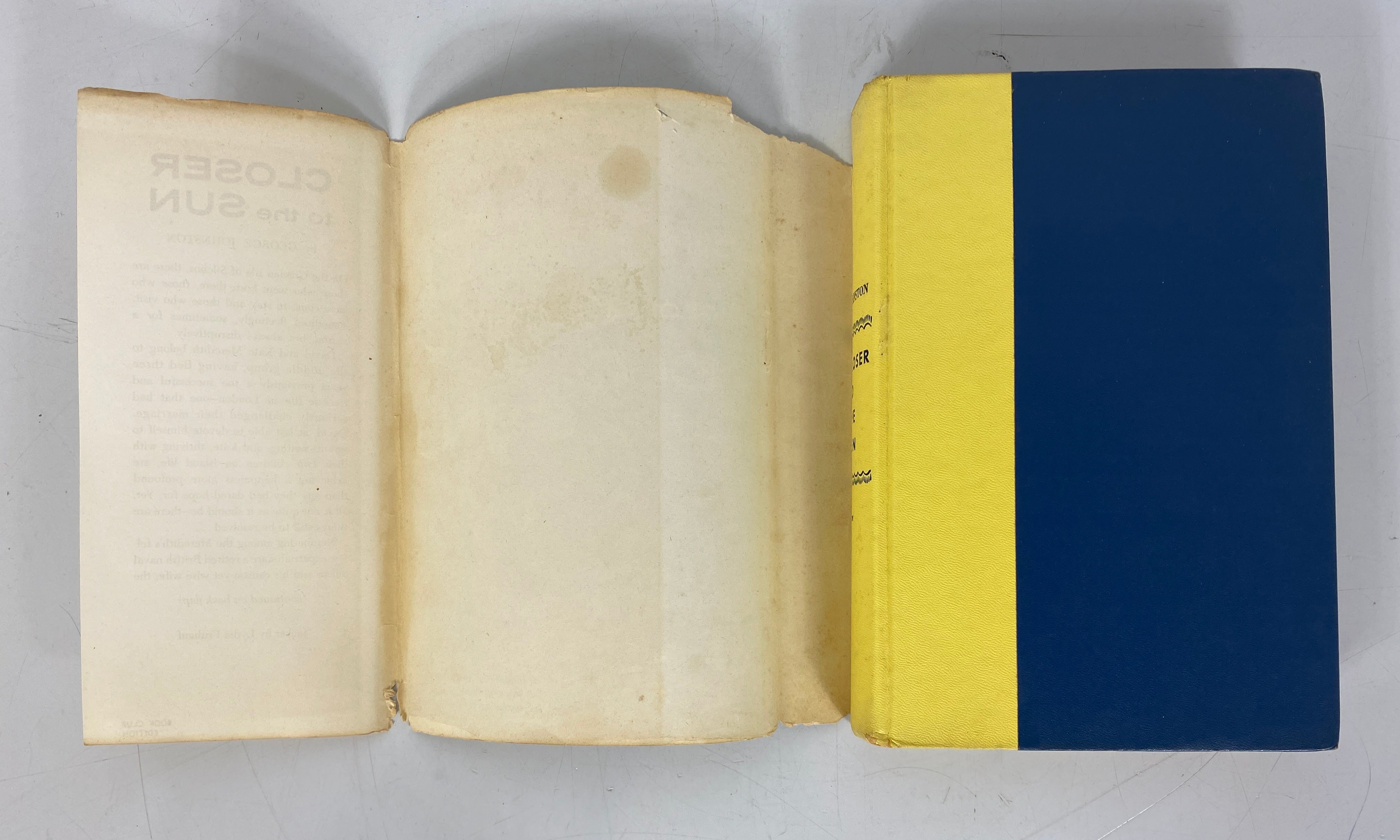 Lot of 5 Vtg Fiction incl Closer to the Sun/Light of Day/Song of Sixpence BCE DJ