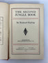 Lot of 6 Antique Rudyard Kipling incl Kim/Second Jungle Book 1920s Leather Bound
