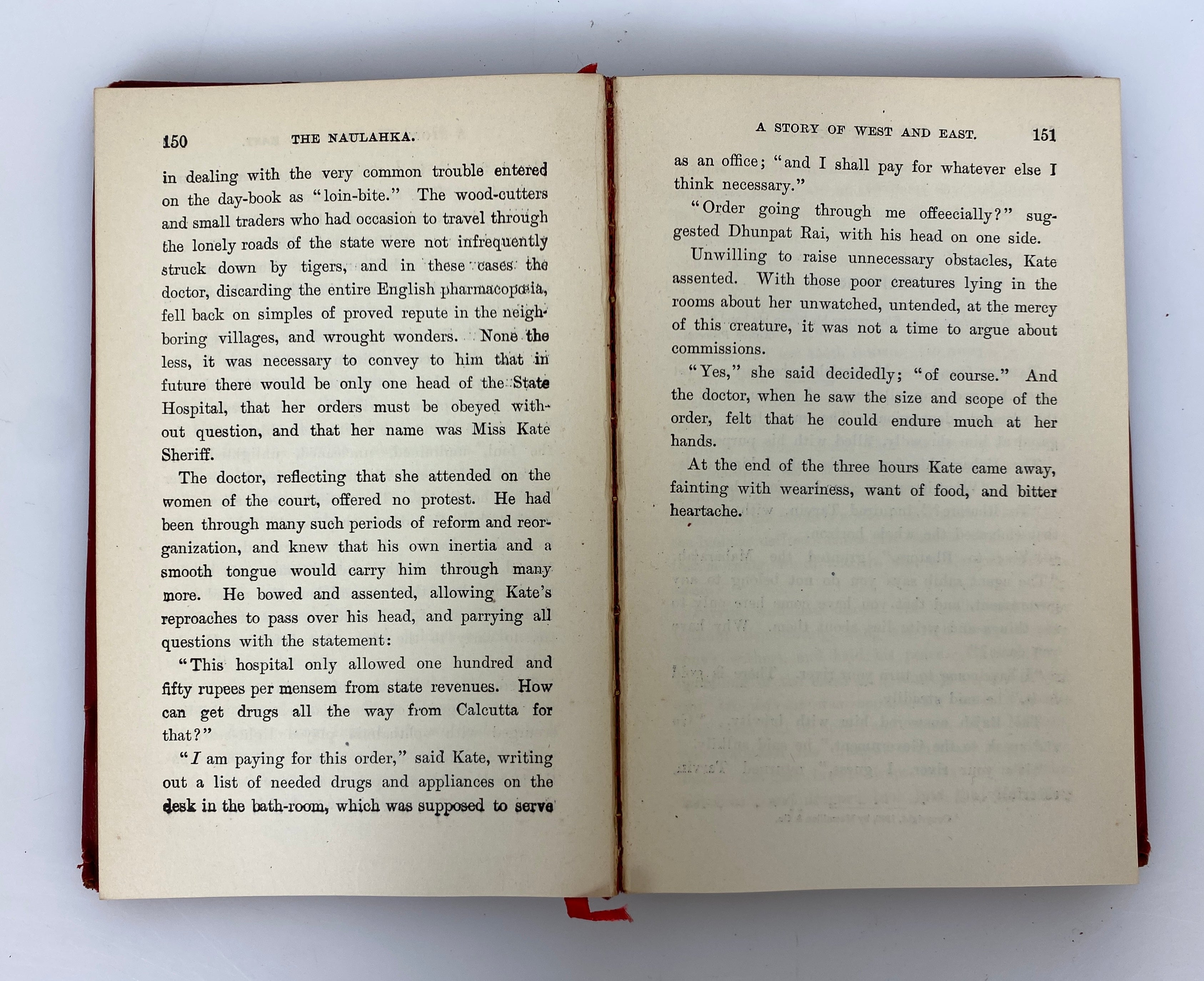 Lot of 6 Antique Rudyard Kipling incl Kim/Second Jungle Book 1920s Leather Bound