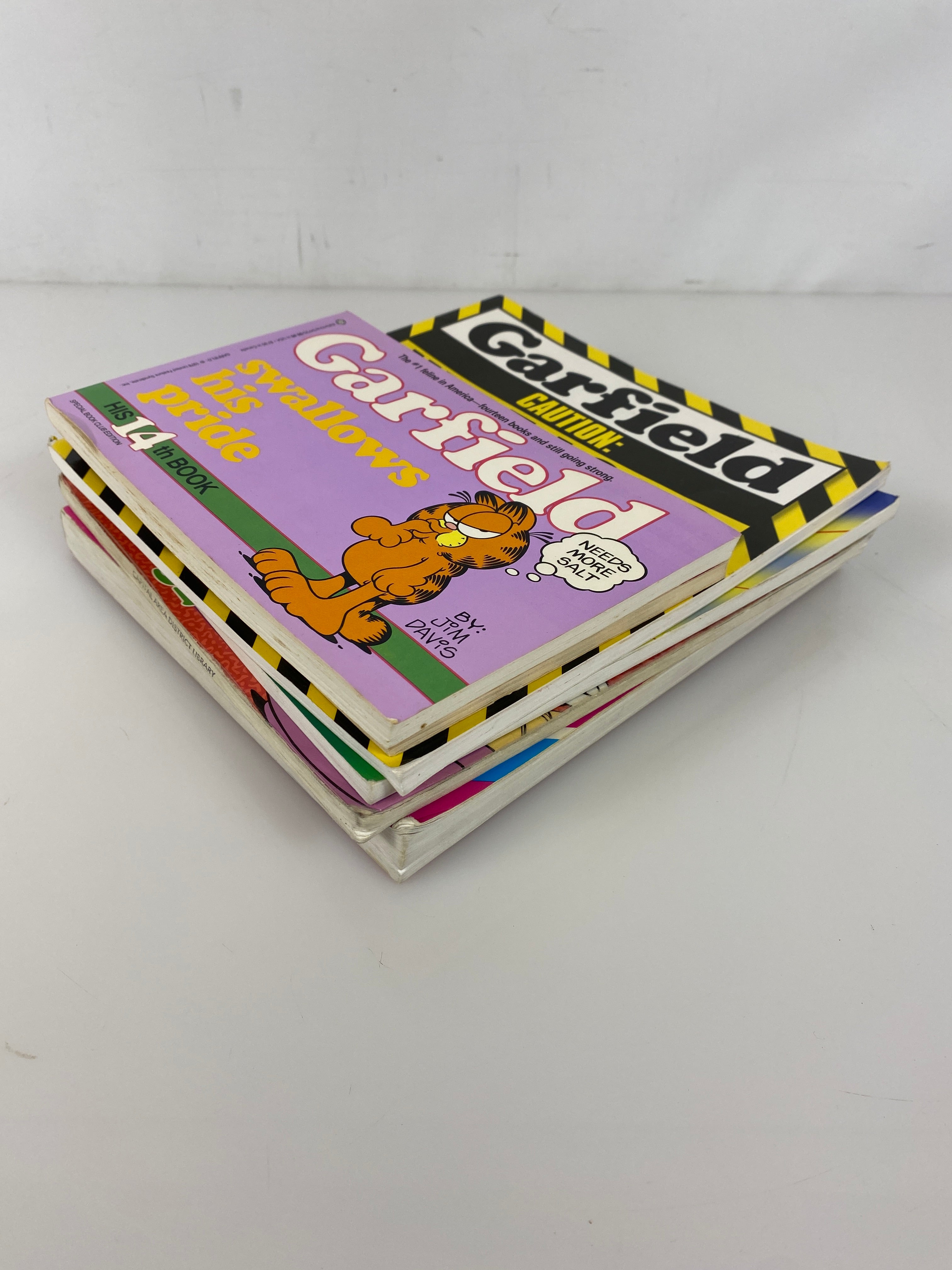 Lot of 6 Garfield Books Jim Davis (1982-2013)