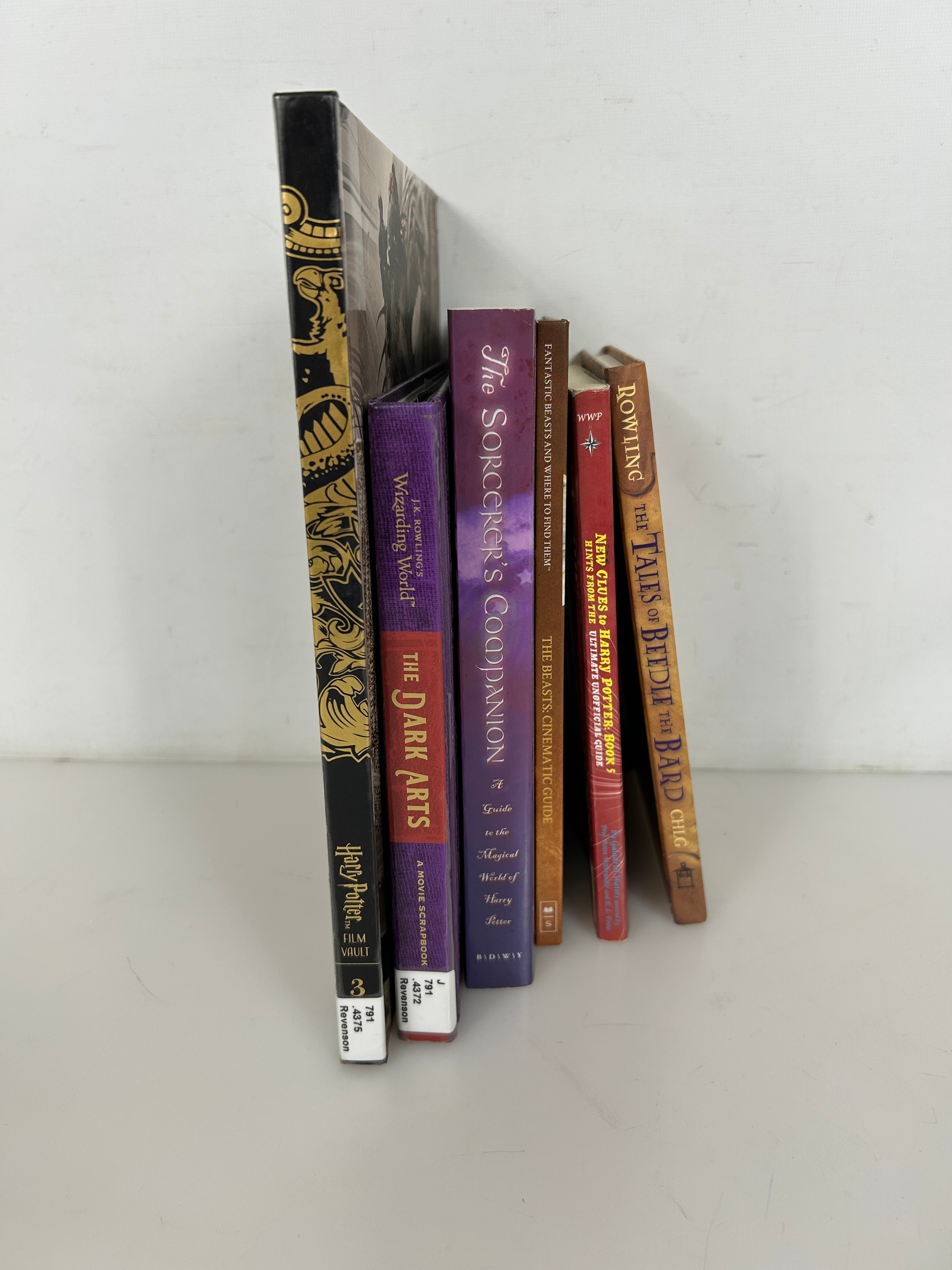 Lot of 6 Harry Potter Companion Books-2  Ex-Lib