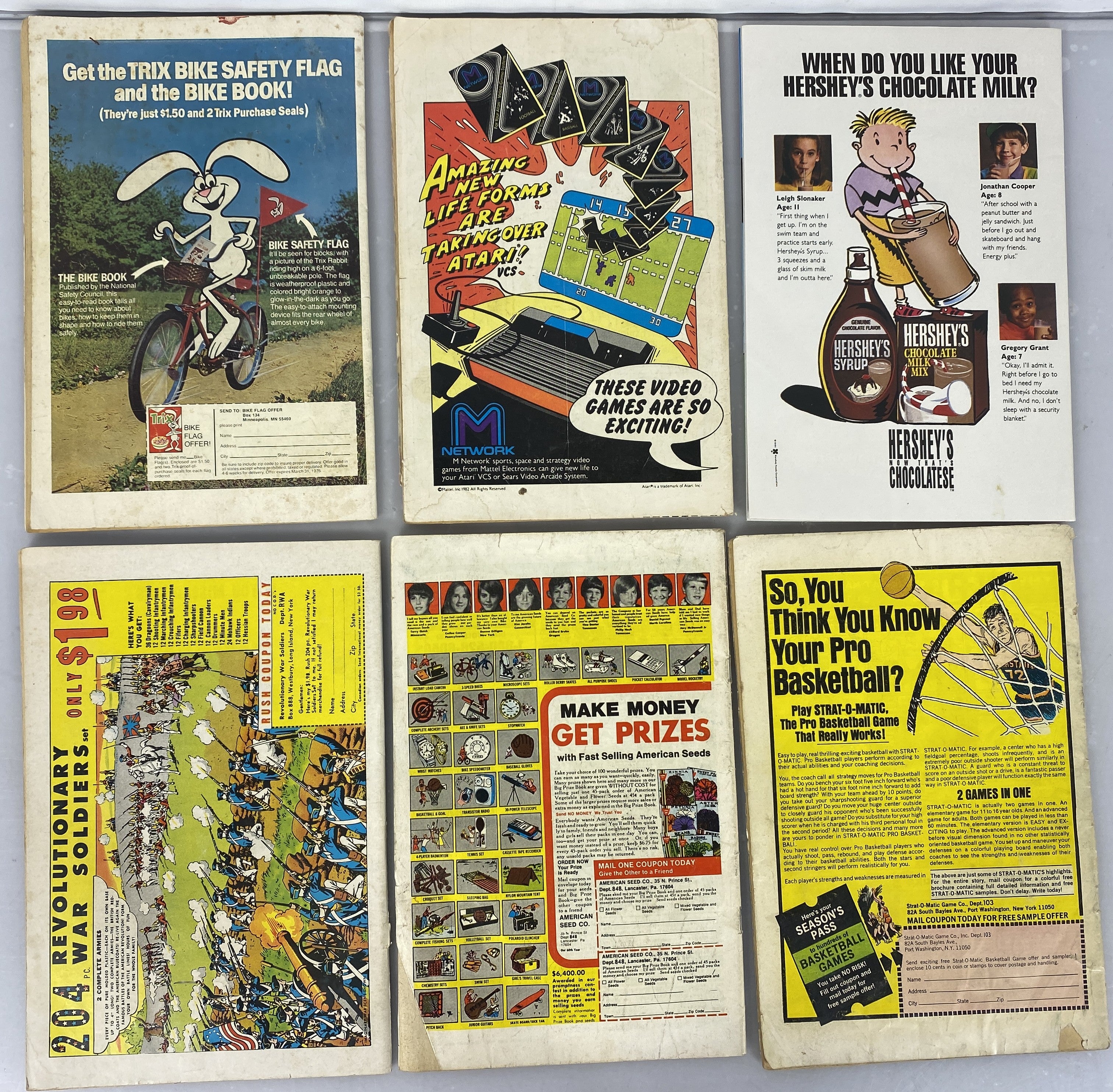 Lot of 6 Jughead Comics Archie Comics 1967-1994