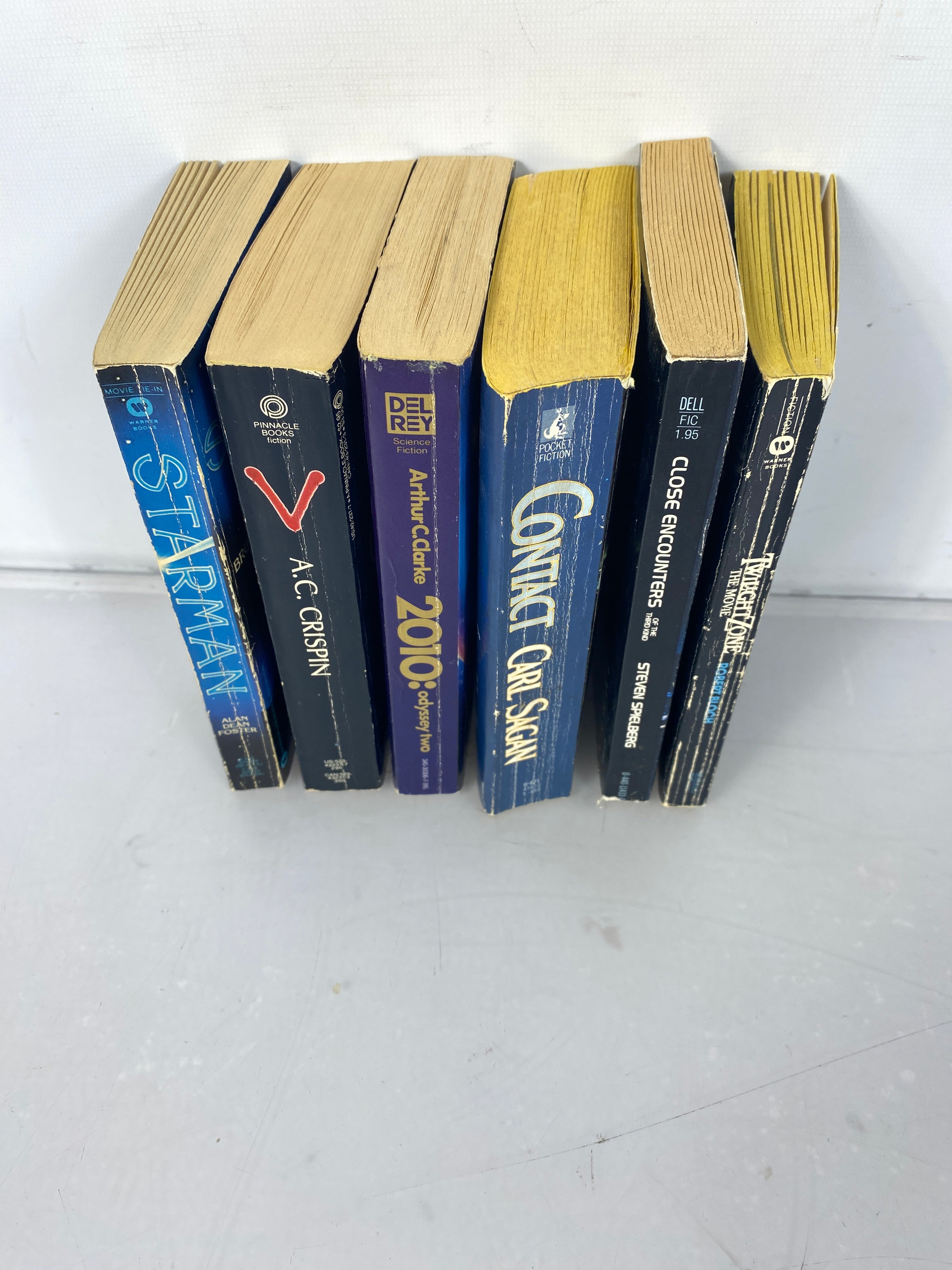 Lot of 6  Paperbacks 1980s Science Fiction/TV 1977-1986 SC