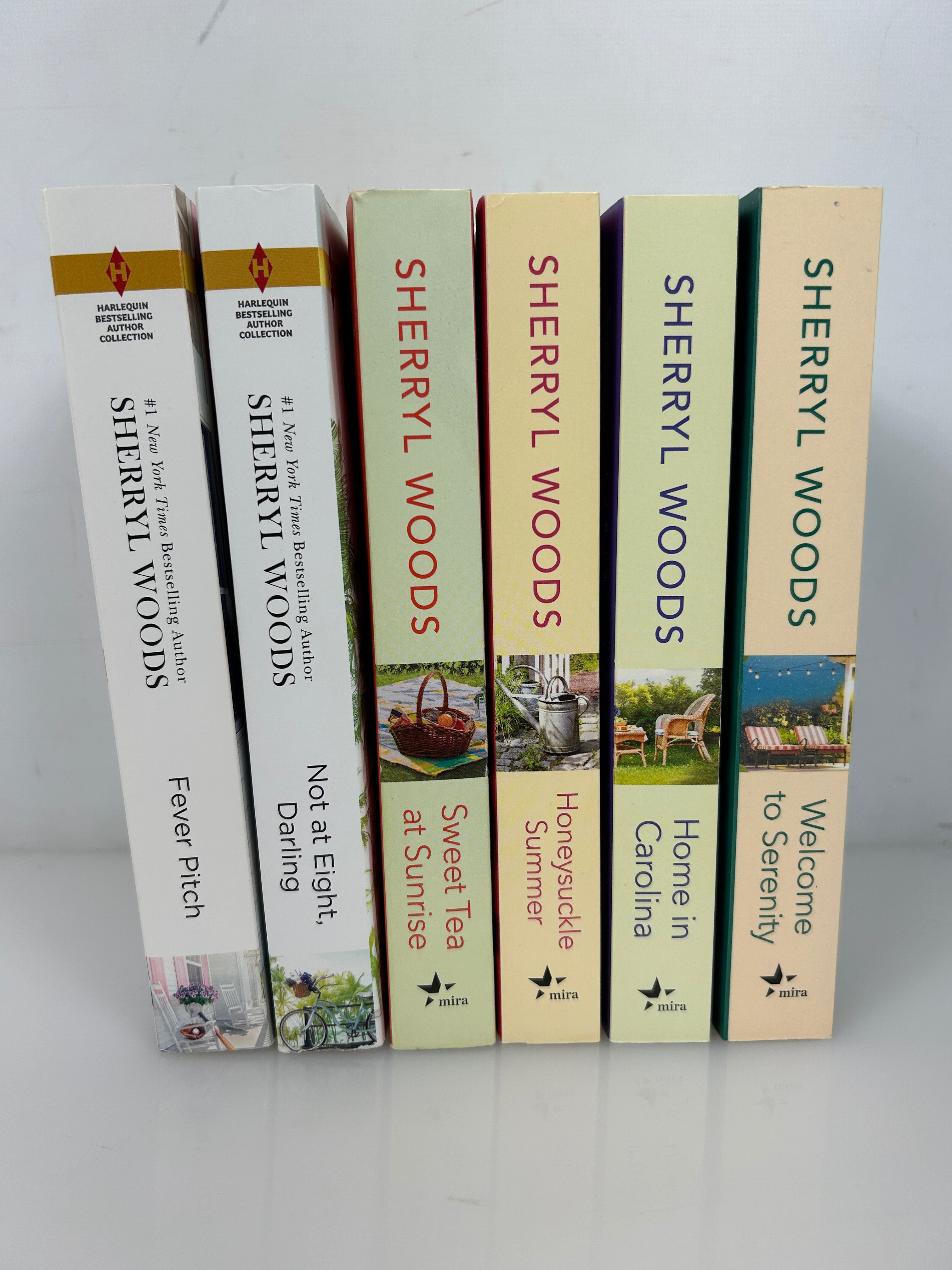 Lot of 6 Romance: 4-Sweet Magnolias & 2 Bonus Story 2-in-1s by Sherryl Woods PB