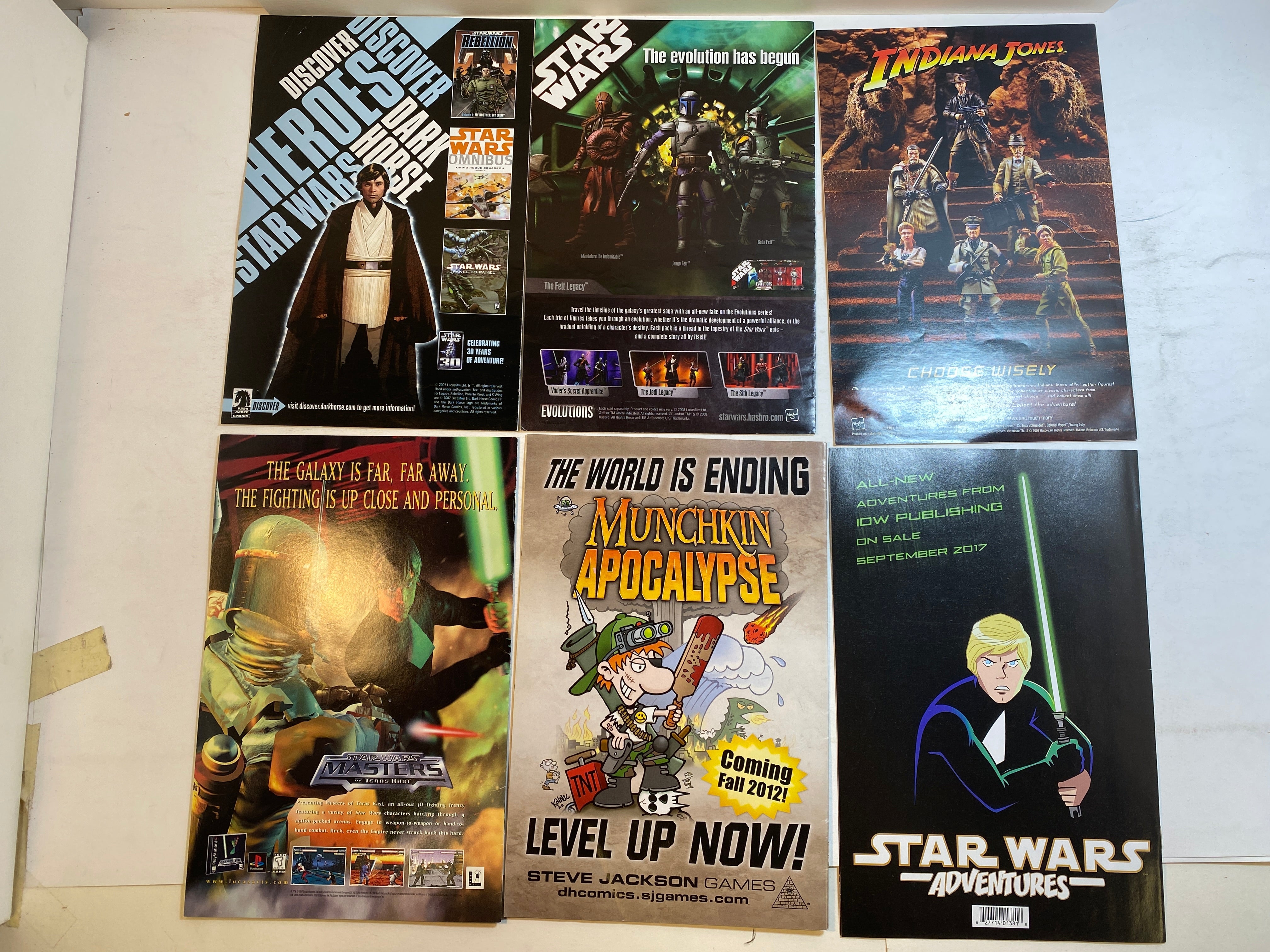 Lot of 6 Star Wars Dark Horse Comics 1997-2017