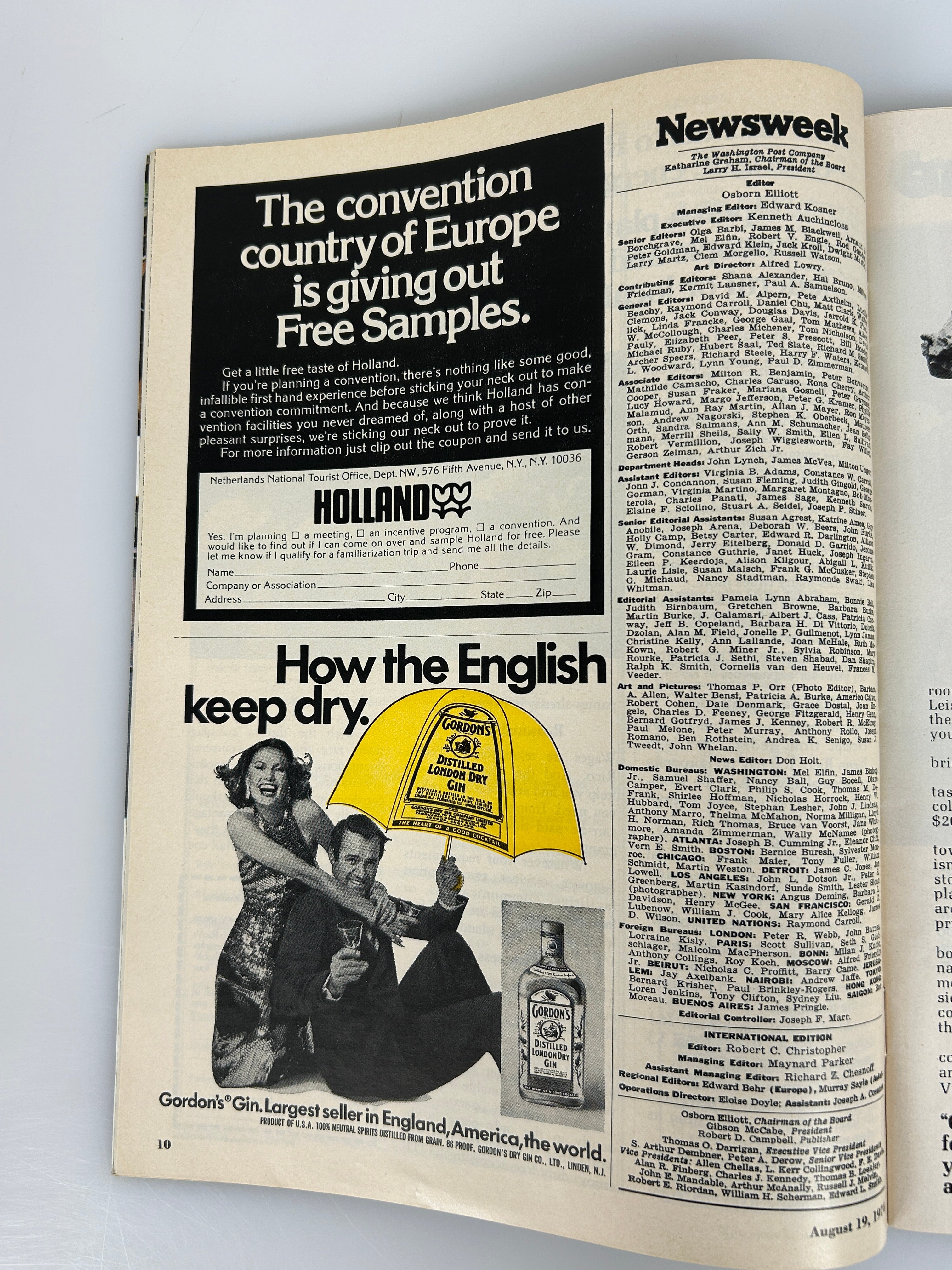 Lot of 6 Vintage Presidential Inauguration Magazines-LIFE/Newsweek/TIME