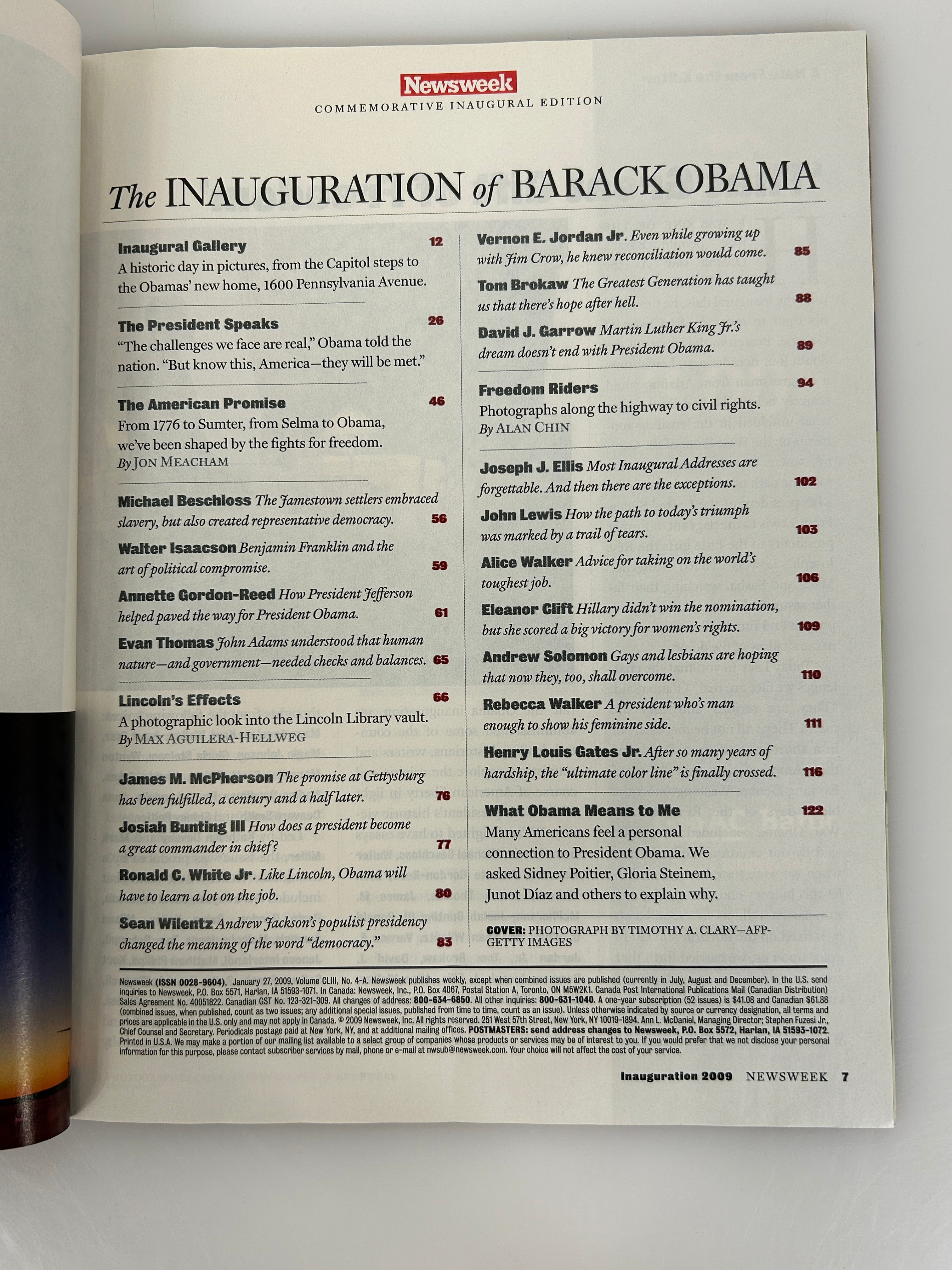 Lot of 6 Vintage Presidential Inauguration Magazines-LIFE/Newsweek/TIME