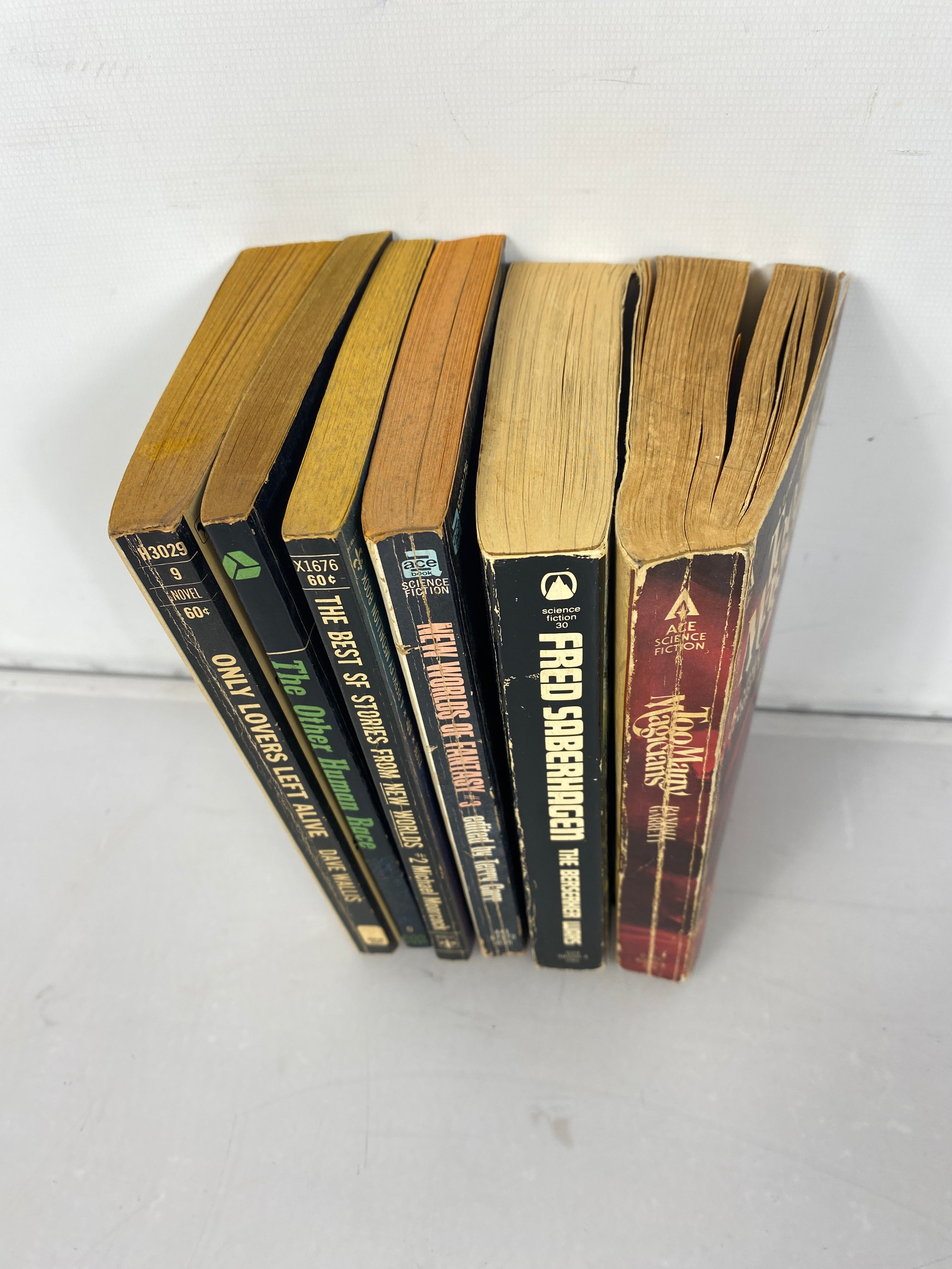 Lot of 6 Vintage Science Fiction Paperbacks (Lot #4) 1964-1983 SC