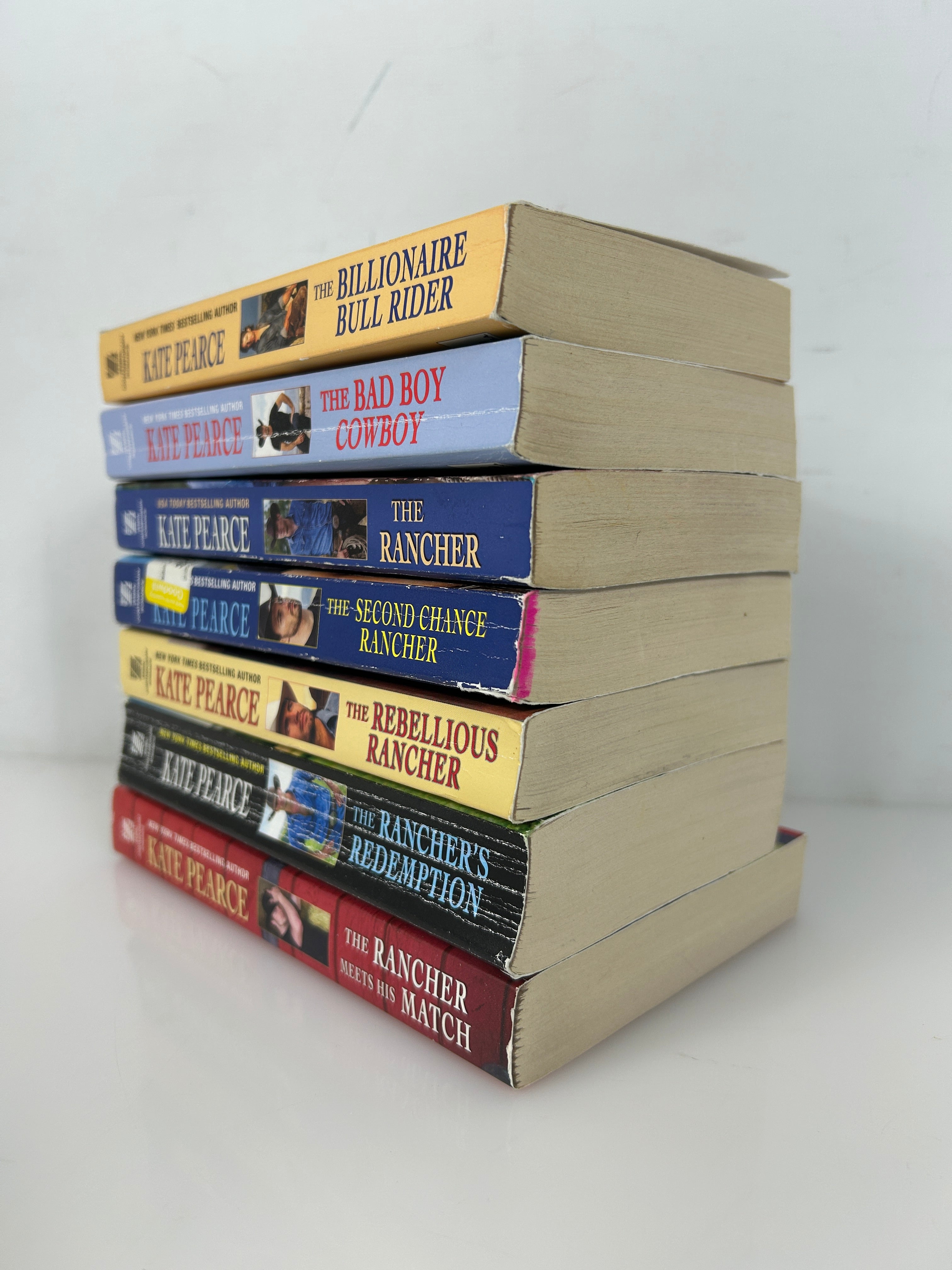 Lot of 7 Cowboy Romance: 3-Morgan Ranch & 4 Millers of Morgan Valley Kate Pearce