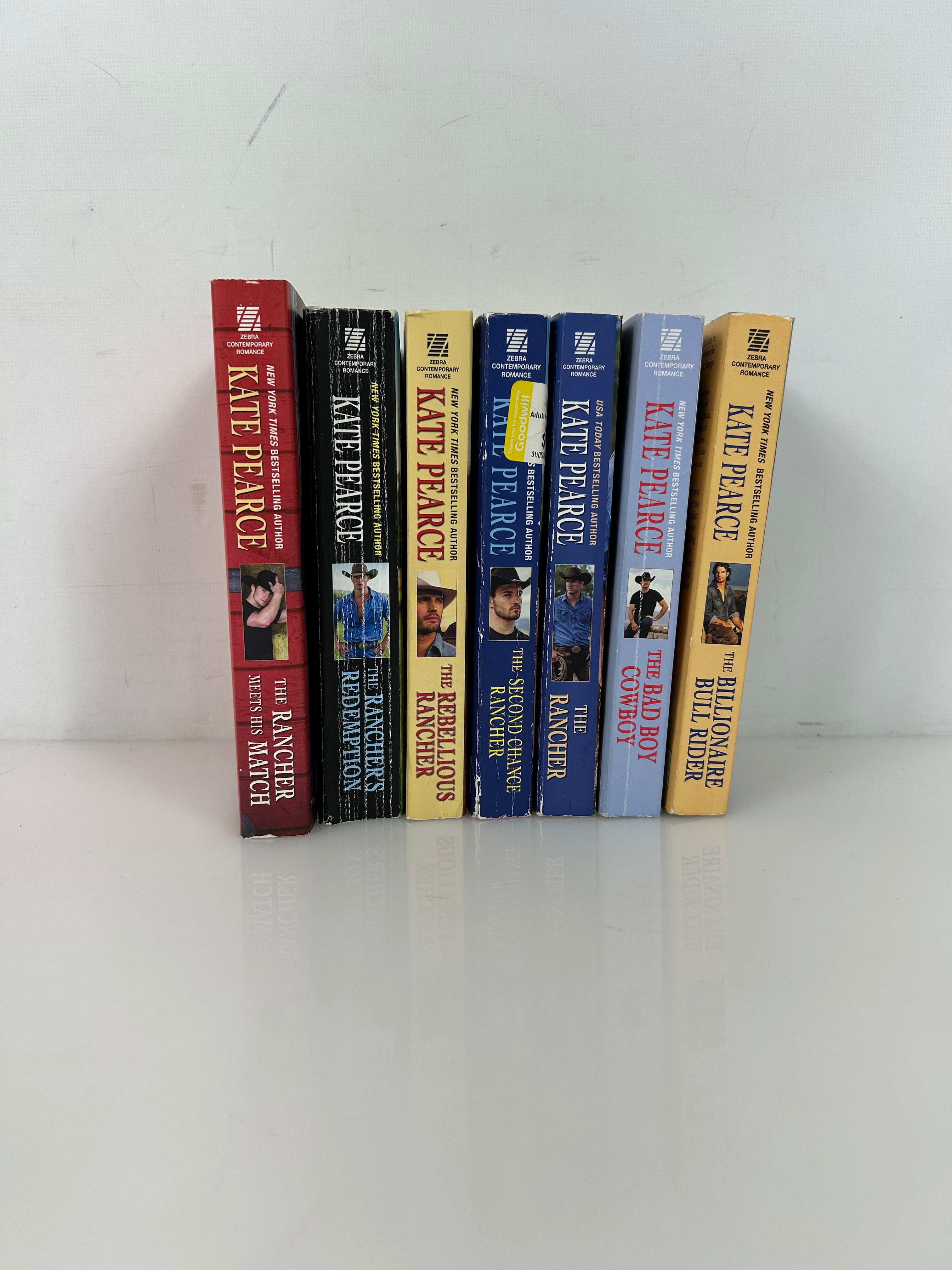 Lot of 7 Cowboy Romance: 3-Morgan Ranch & 4 Millers of Morgan Valley Kate Pearce