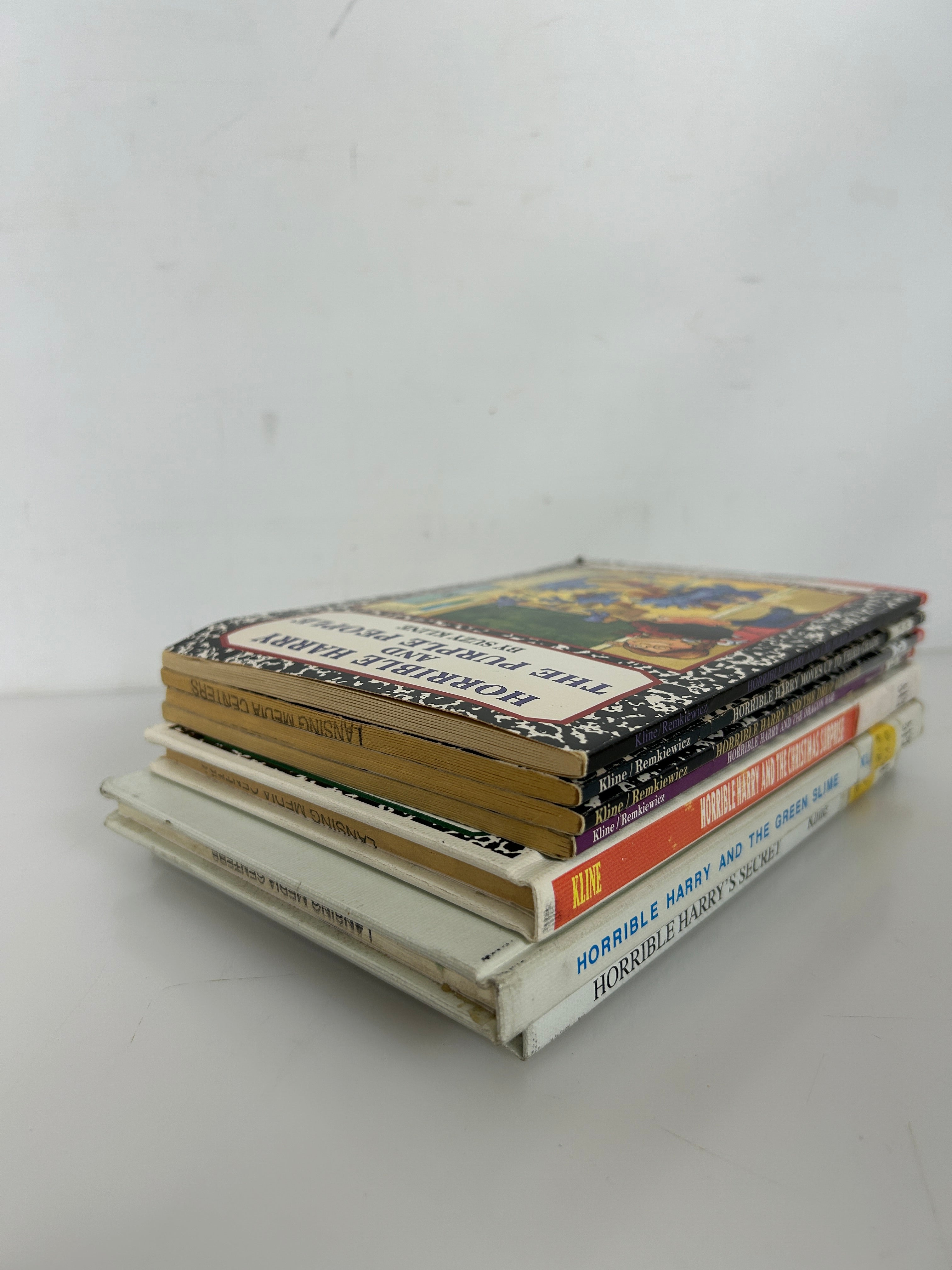 Lot of 7 Horrible Harry Short Kids' Chapter Books 3 HC 4 PB Ex-Lib