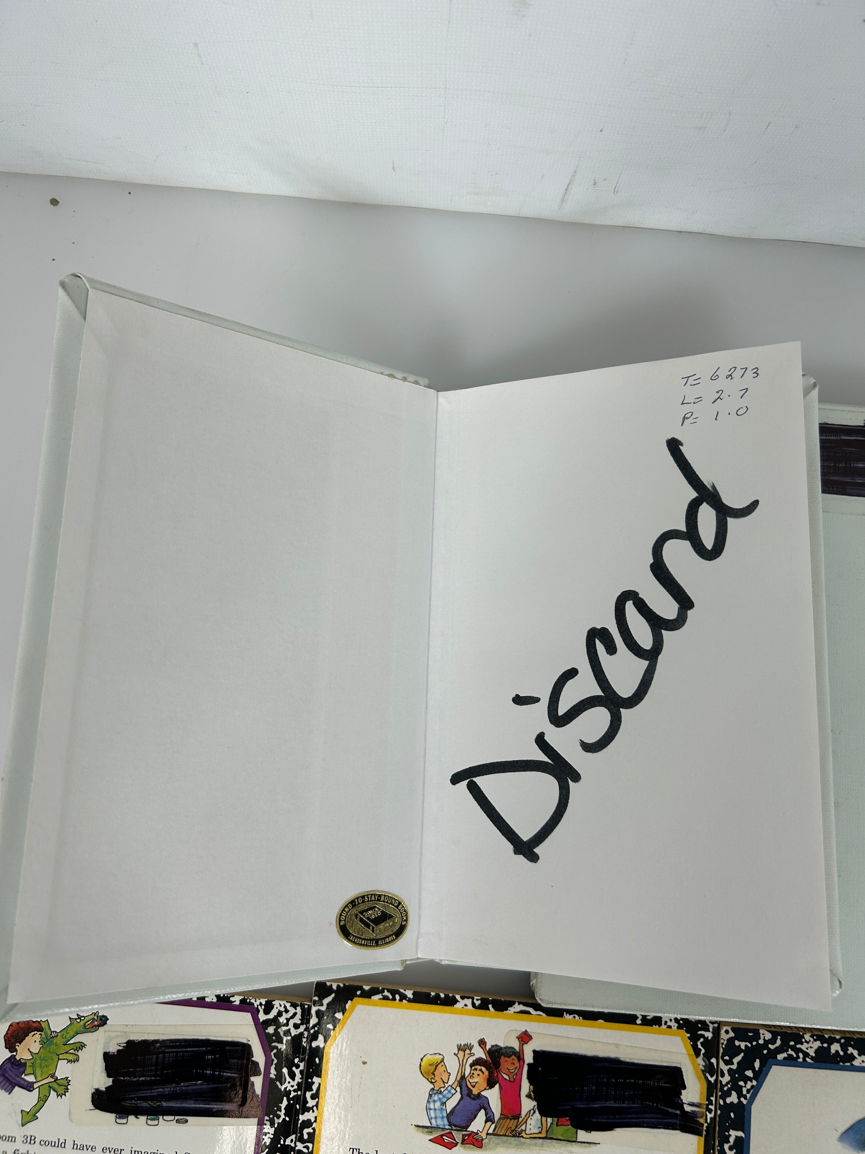 Lot of 7 Horrible Harry Short Kids' Chapter Books 3 HC 4 PB Ex-Lib