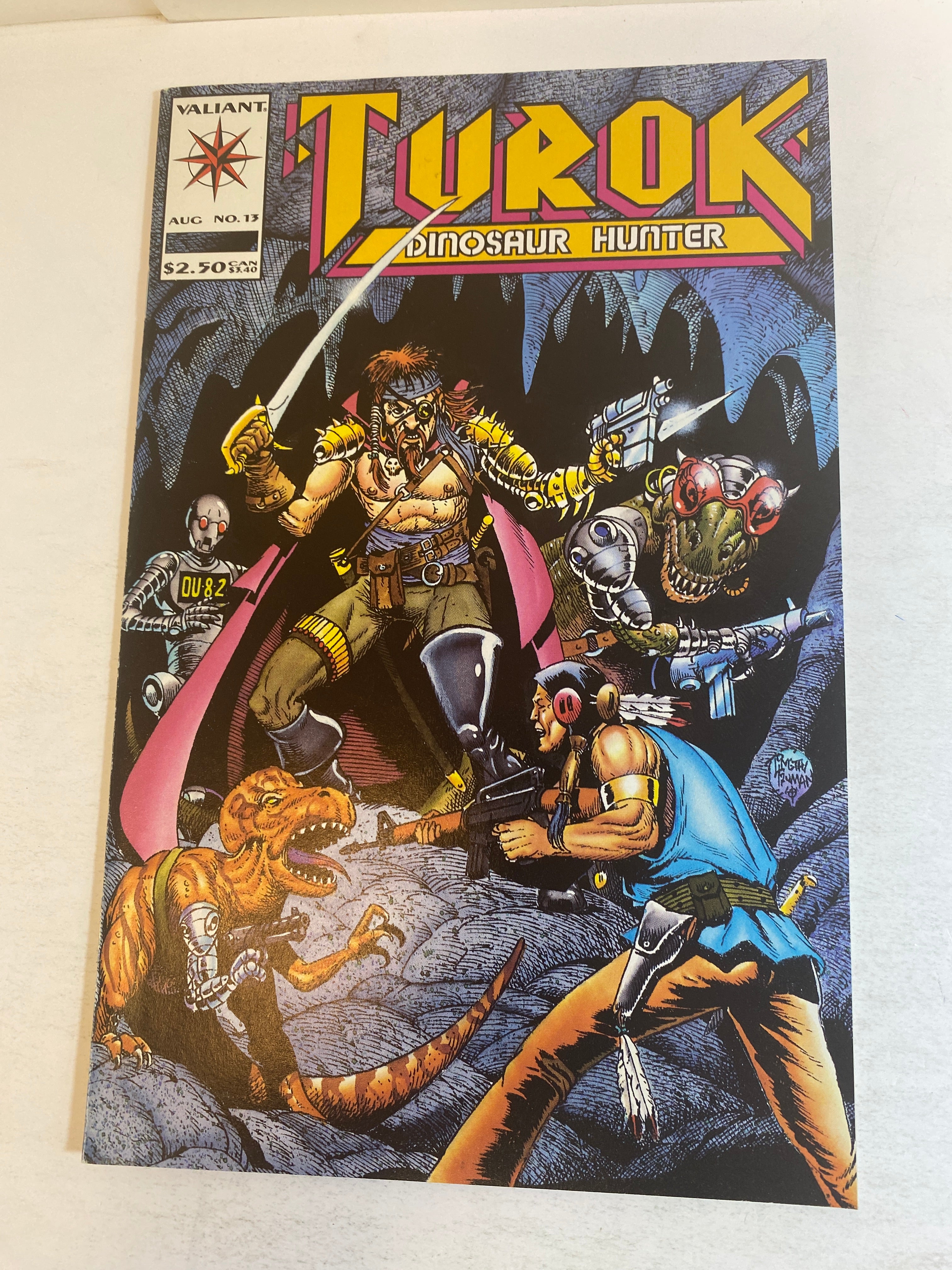 Lot of 7 Turok Dinosaur Hunter Valiant Comics 1994-1995