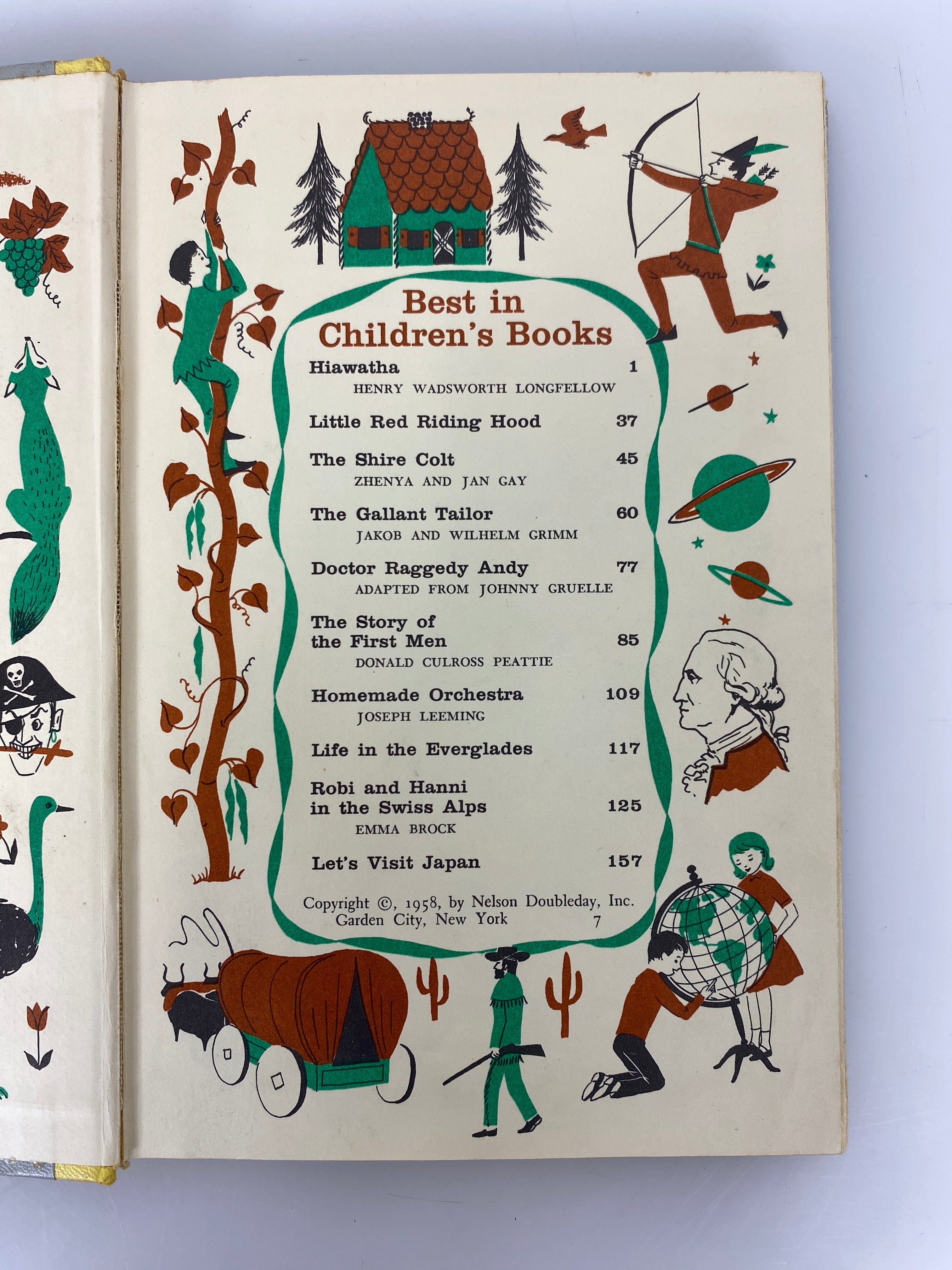 Lot of 8 Best in Children's Books 1957-1963 Vintage HC