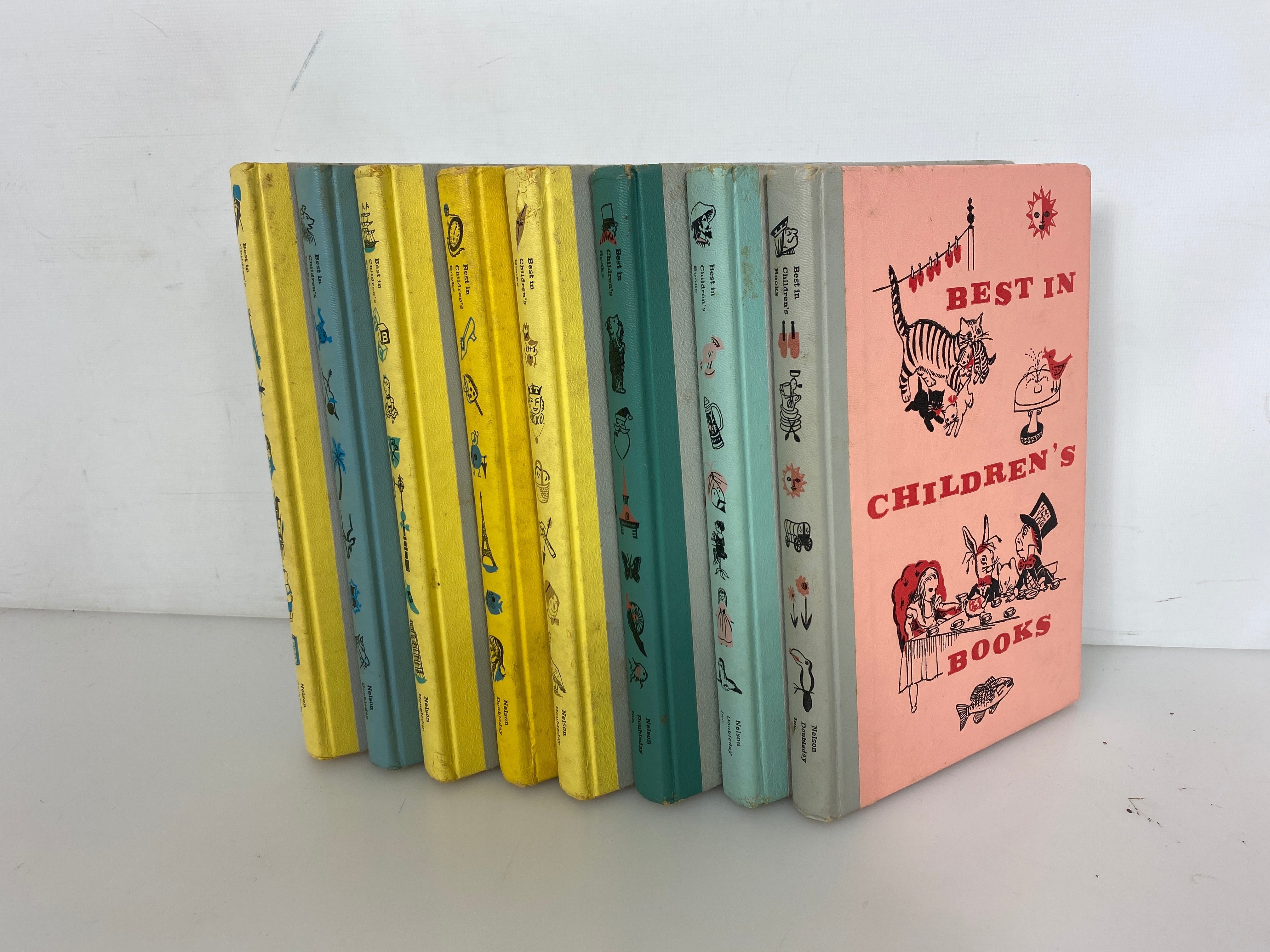 Lot of 8 Best in Children's Books 1957-1963 Vintage HC