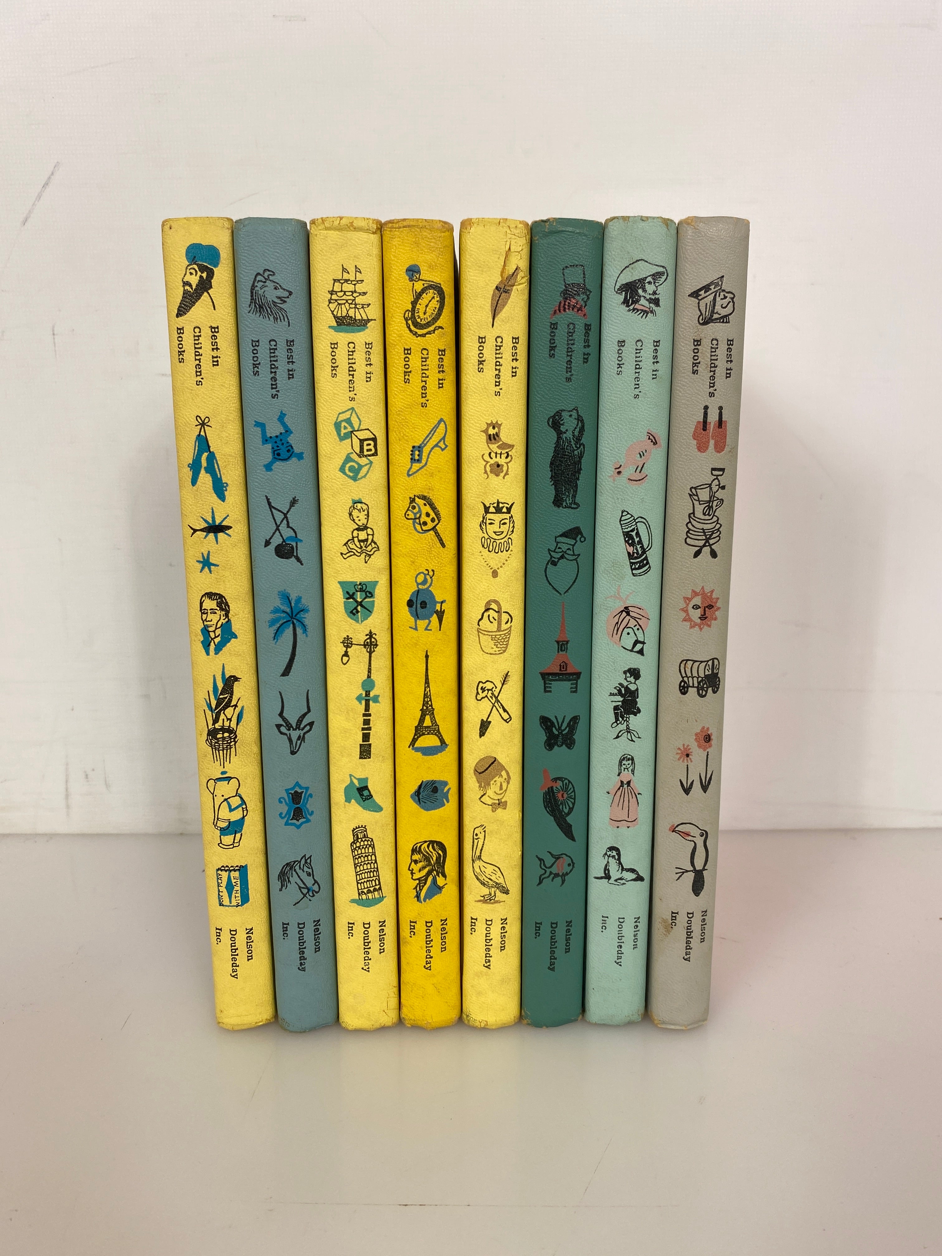 Lot of 8 Best in Children's Books 1957-1963 Vintage HC