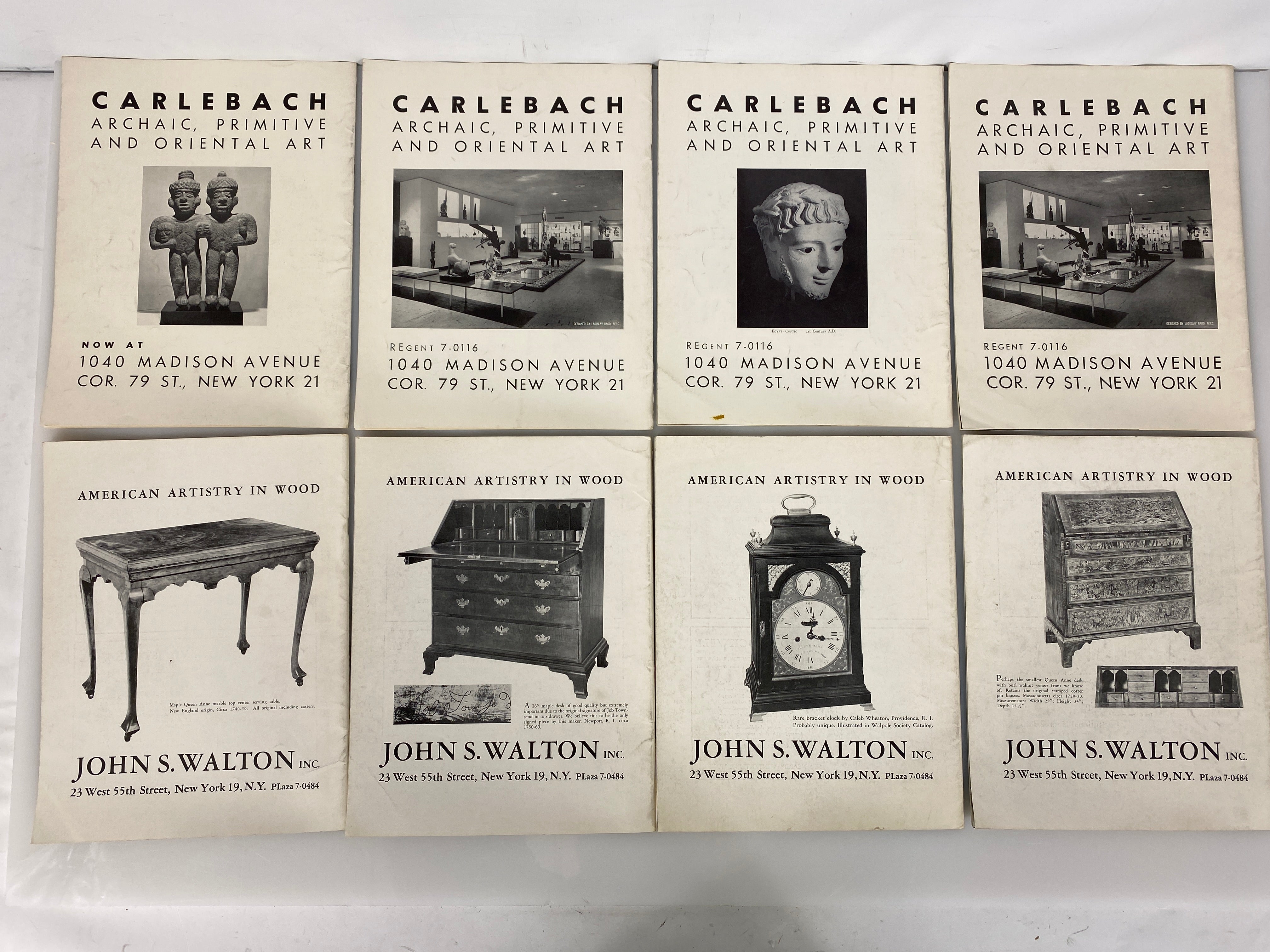 Lot of 8 Museum News Journal / Vintage Magazine 1959