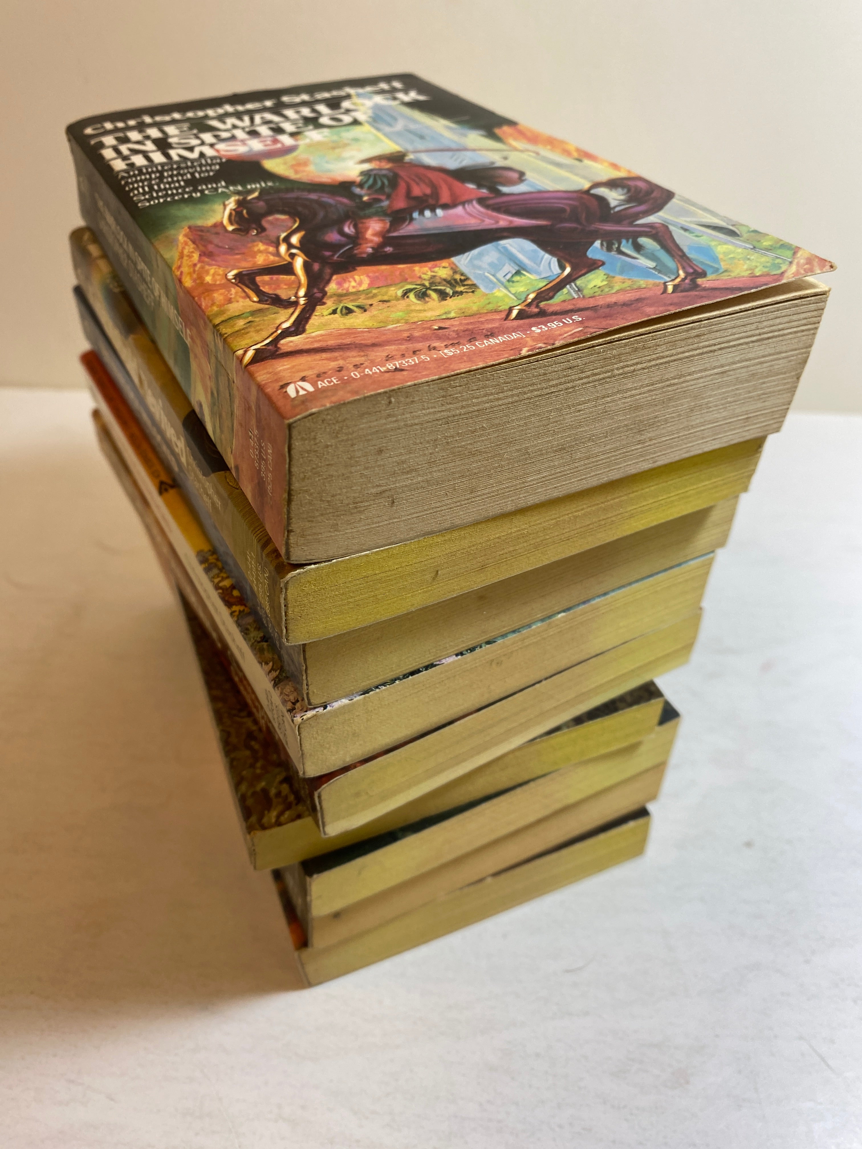 Lot of 9 Christopher Stasheff Warlock Series SC 1984-1990