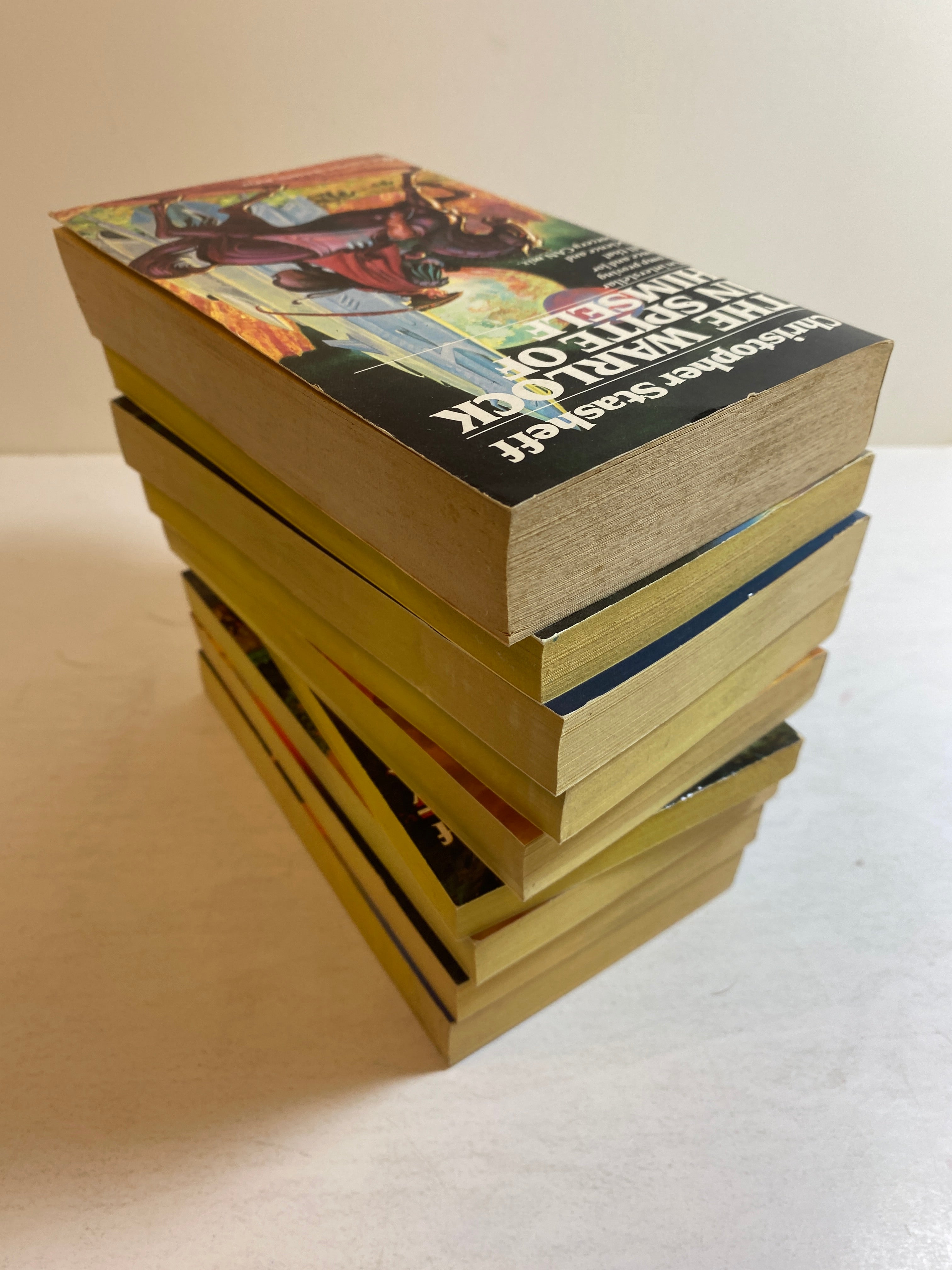 Lot of 9 Christopher Stasheff Warlock Series SC 1984-1990