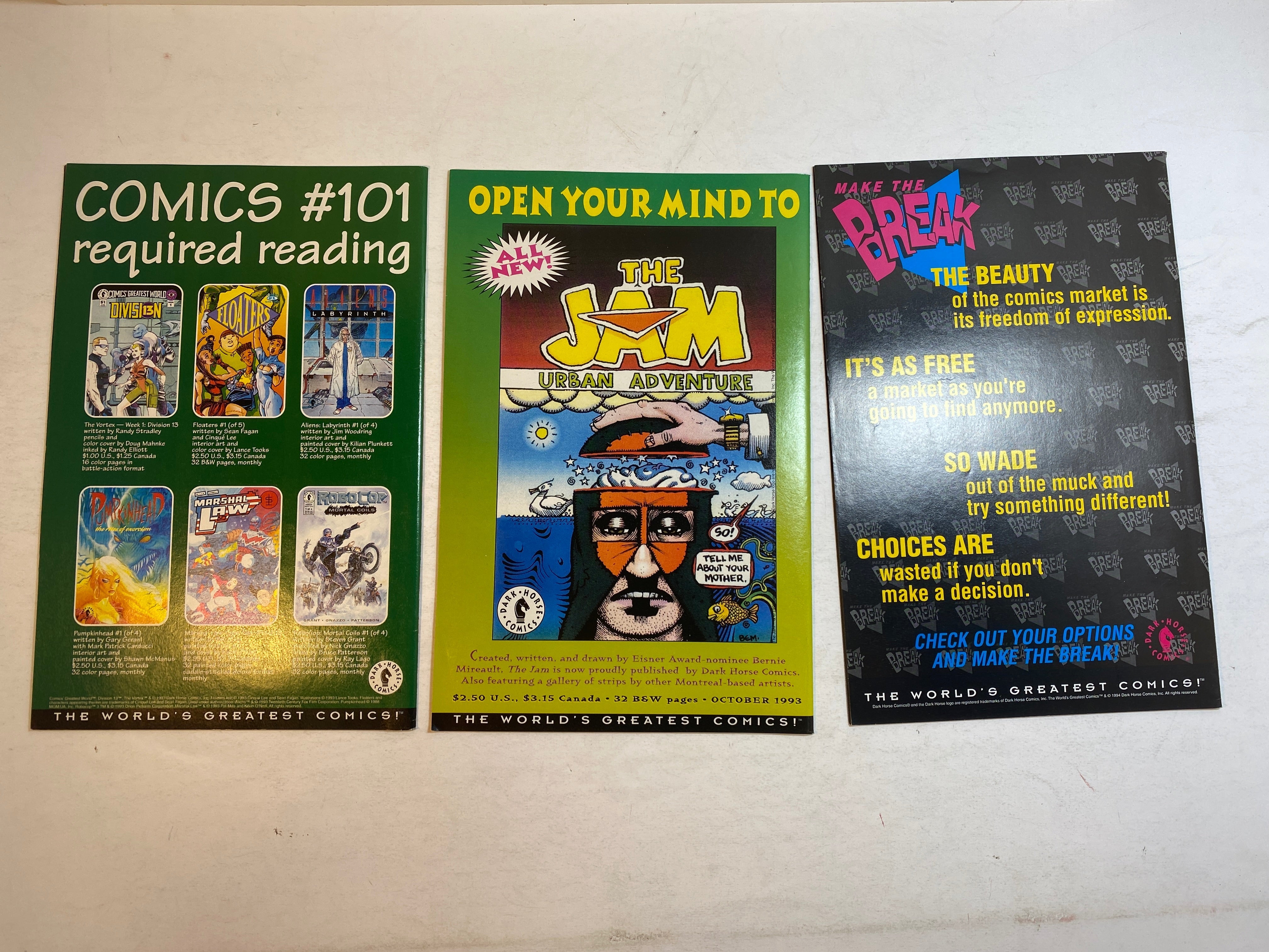 Lot of 9 Dark Horse Presents Comic Books 1989-1994