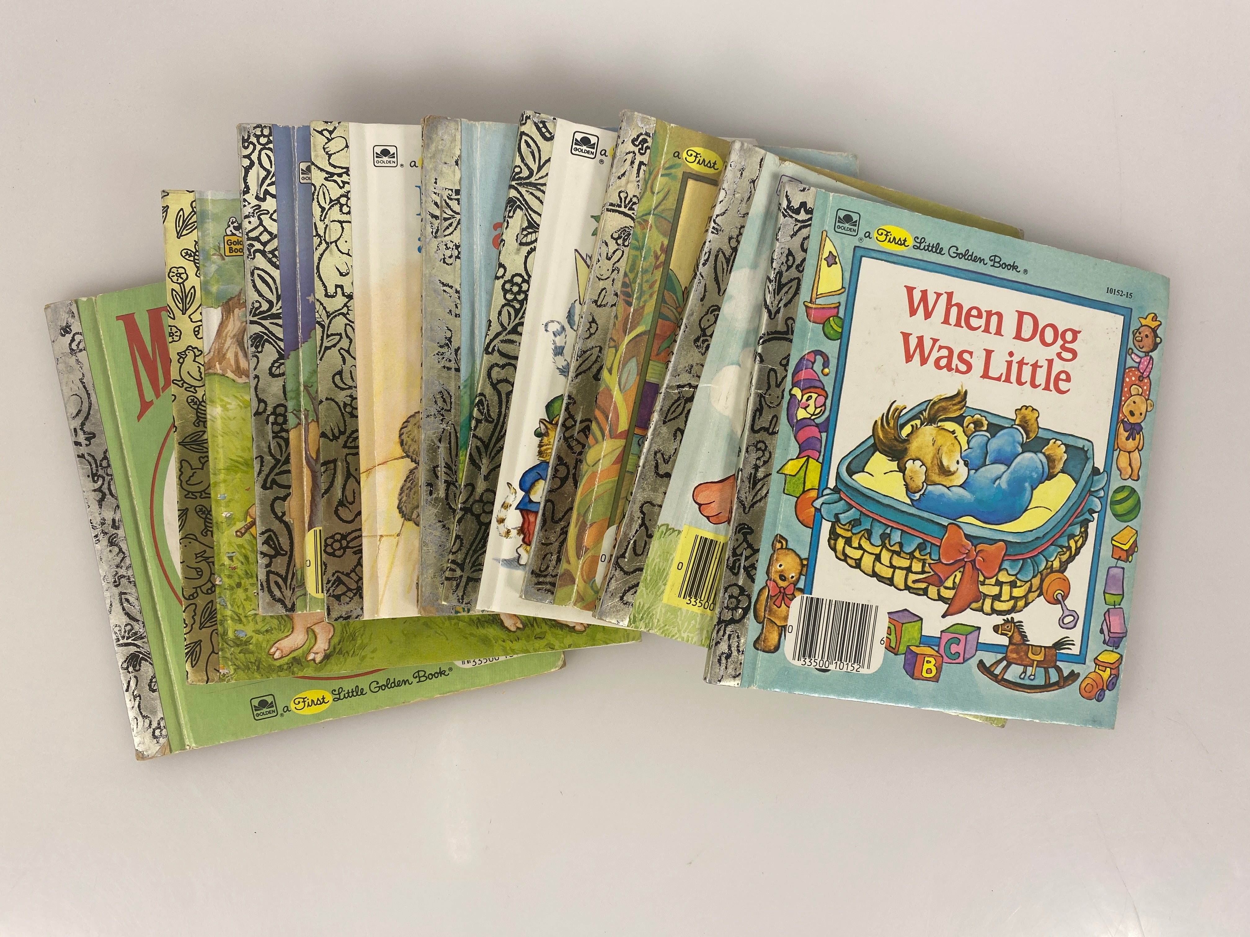 Lot of 9 First Little Golden Books (1981-1989)