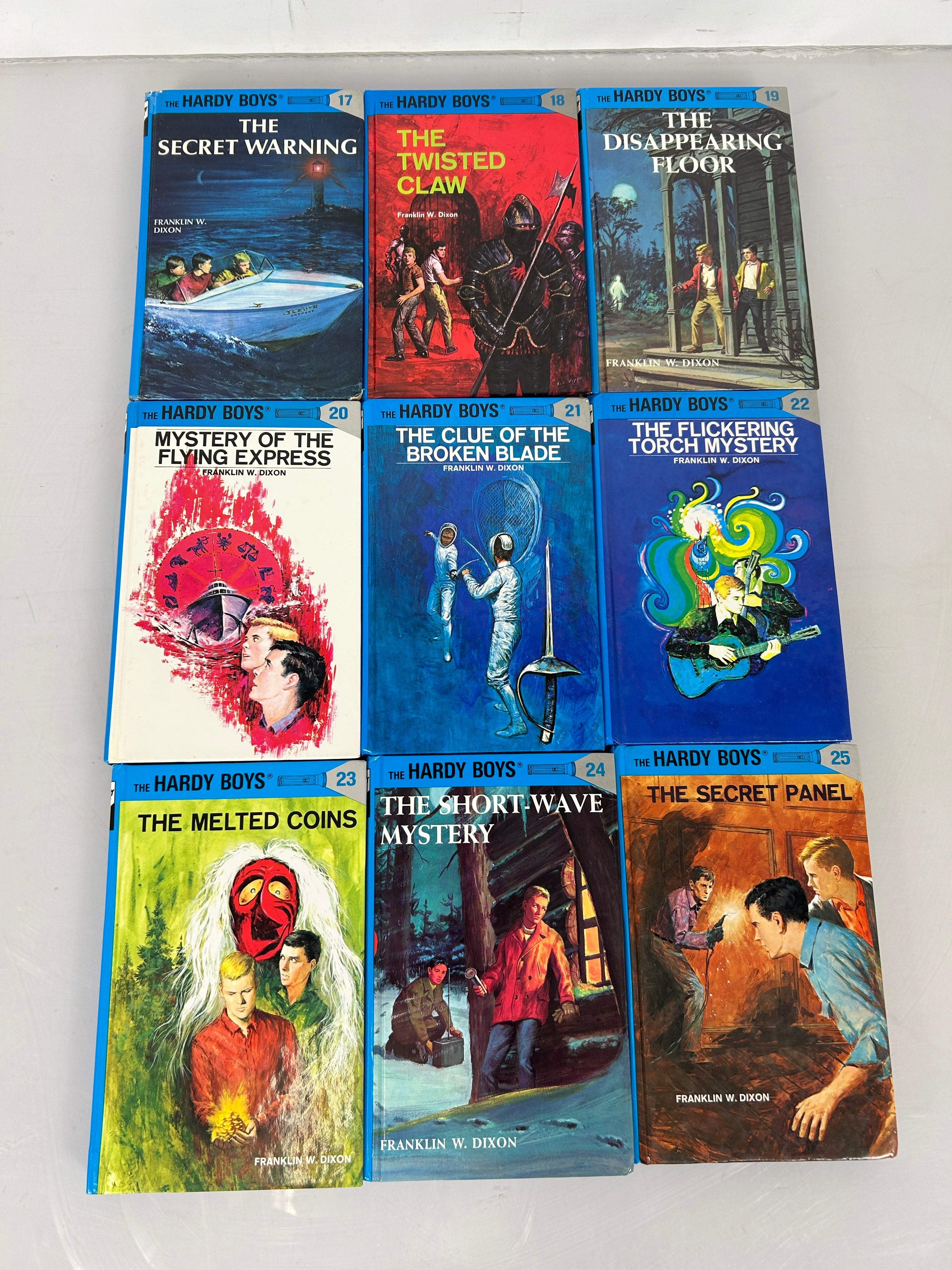 Lot of 9 Flashlight Glossy Cover #'s 17-25 HC