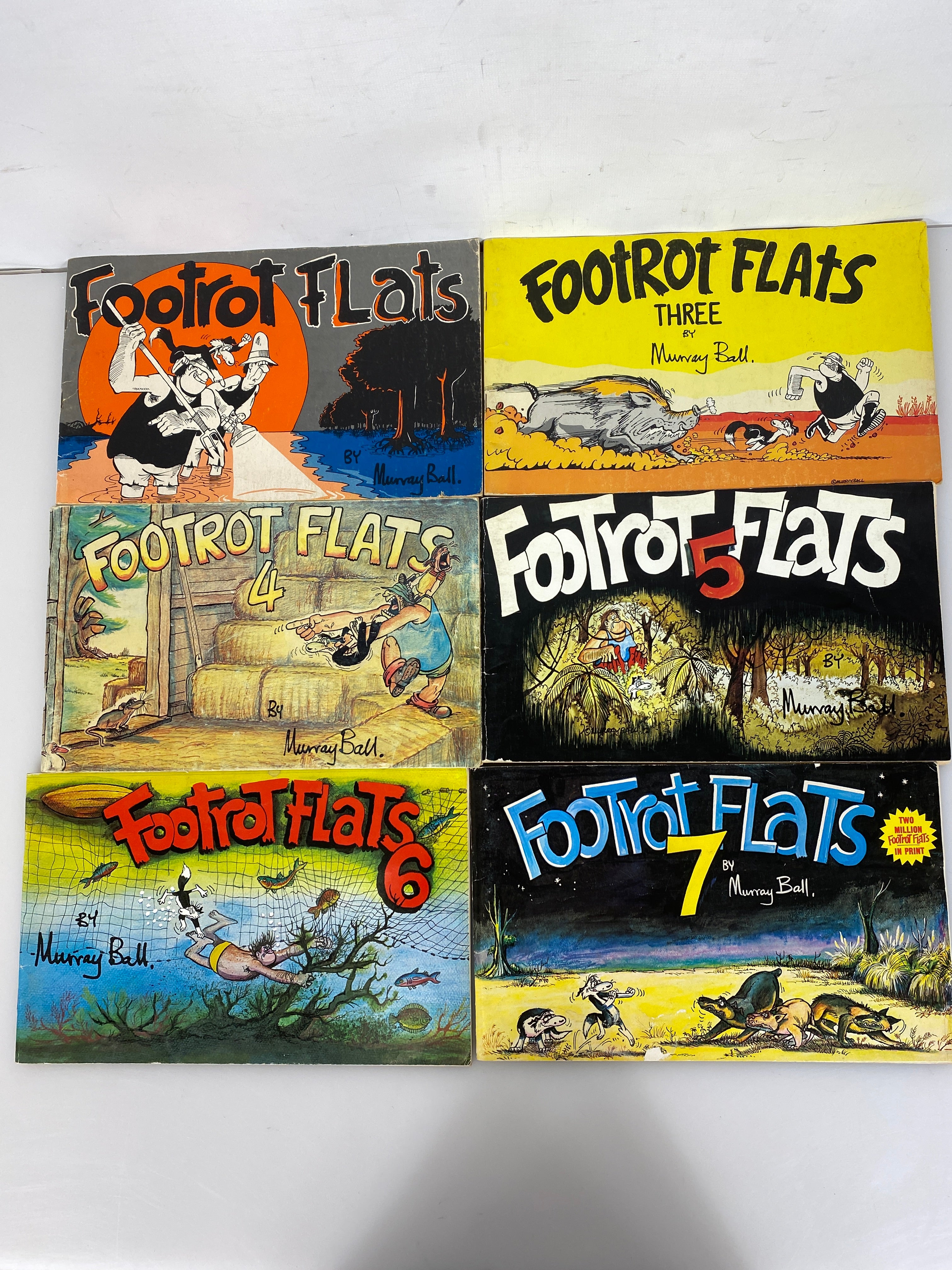 Lot of 9 FooTrot Flats Murray Ball SC
