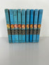 Lot of First 9 Hardy Boys Hardcover Mystery Books 1- 9 Vintage  Matte Cover HC
