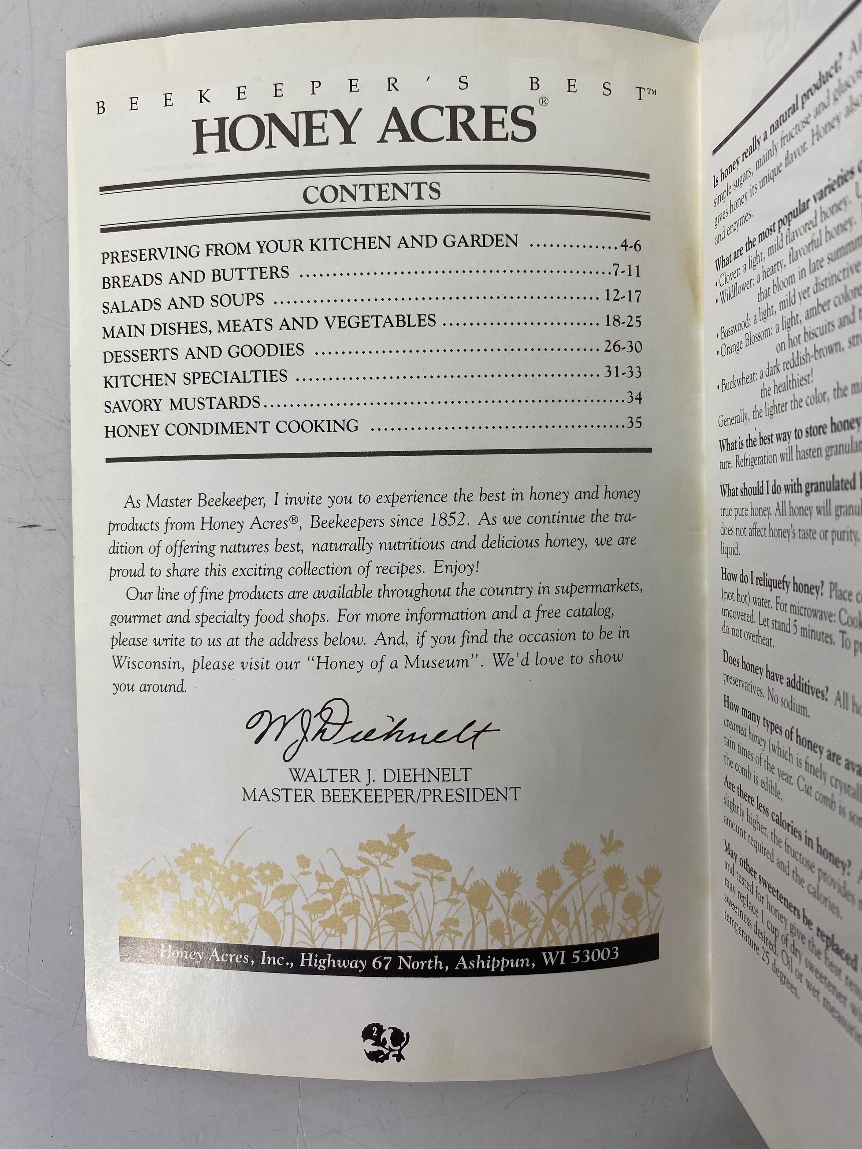 Lot of Vintage Recipe Booklets: Honey/Maple Syrup/Karo Syrup SC