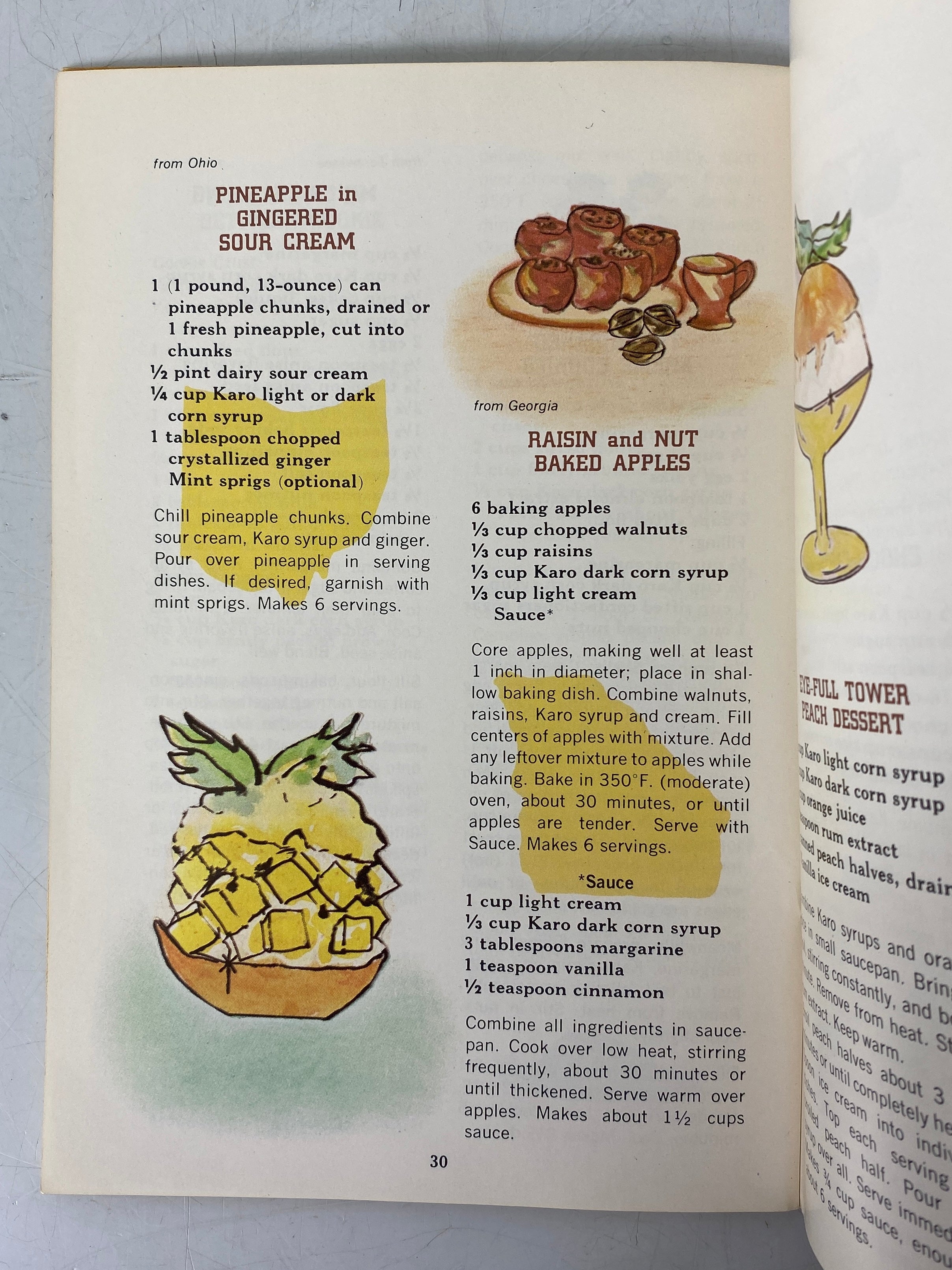 Lot of Vintage Recipe Booklets: Honey/Maple Syrup/Karo Syrup SC