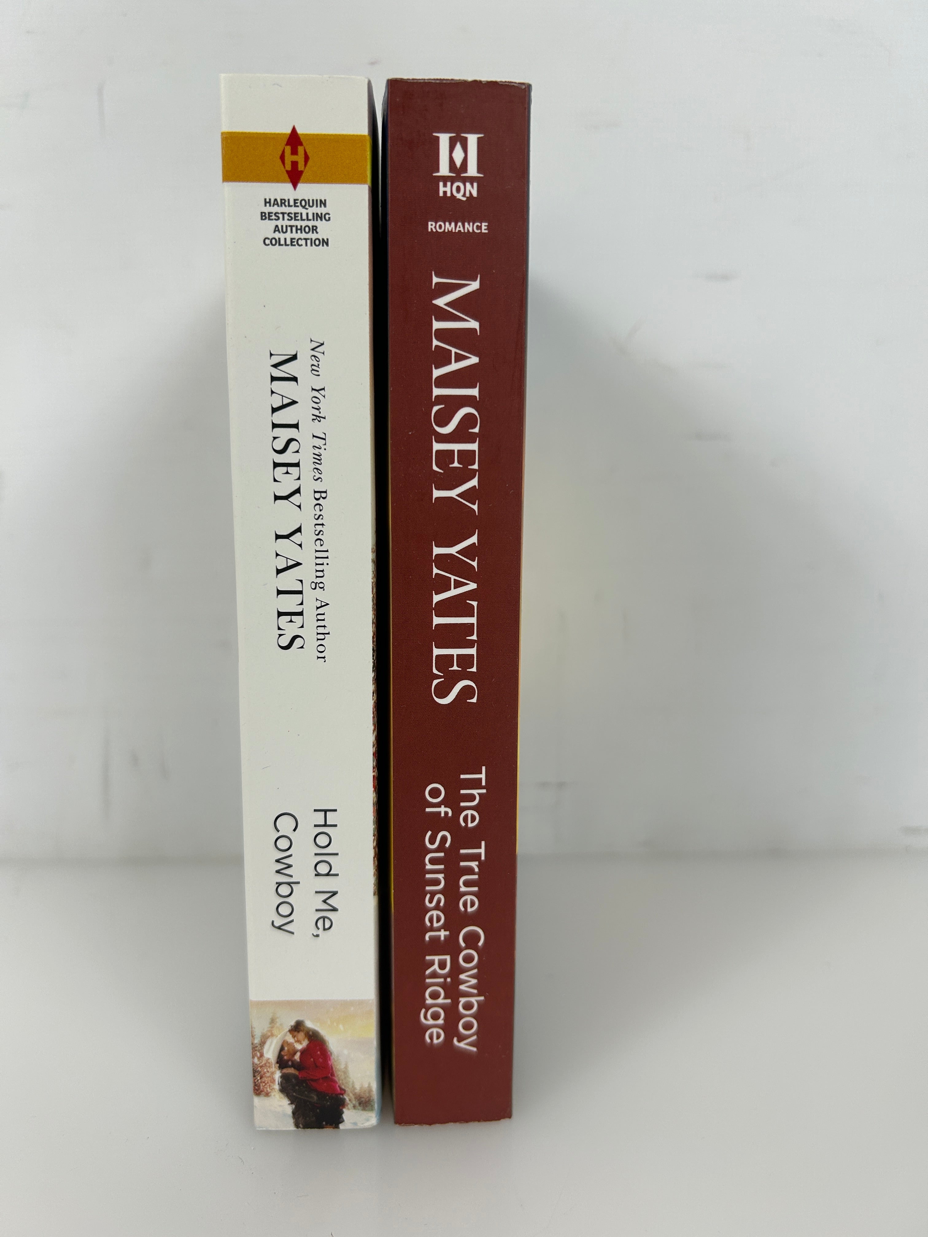 Lot of2 Maisey Yates Hold Me, Cowboy 2-in-1, The True Cowboy of Sunset Ridge SC