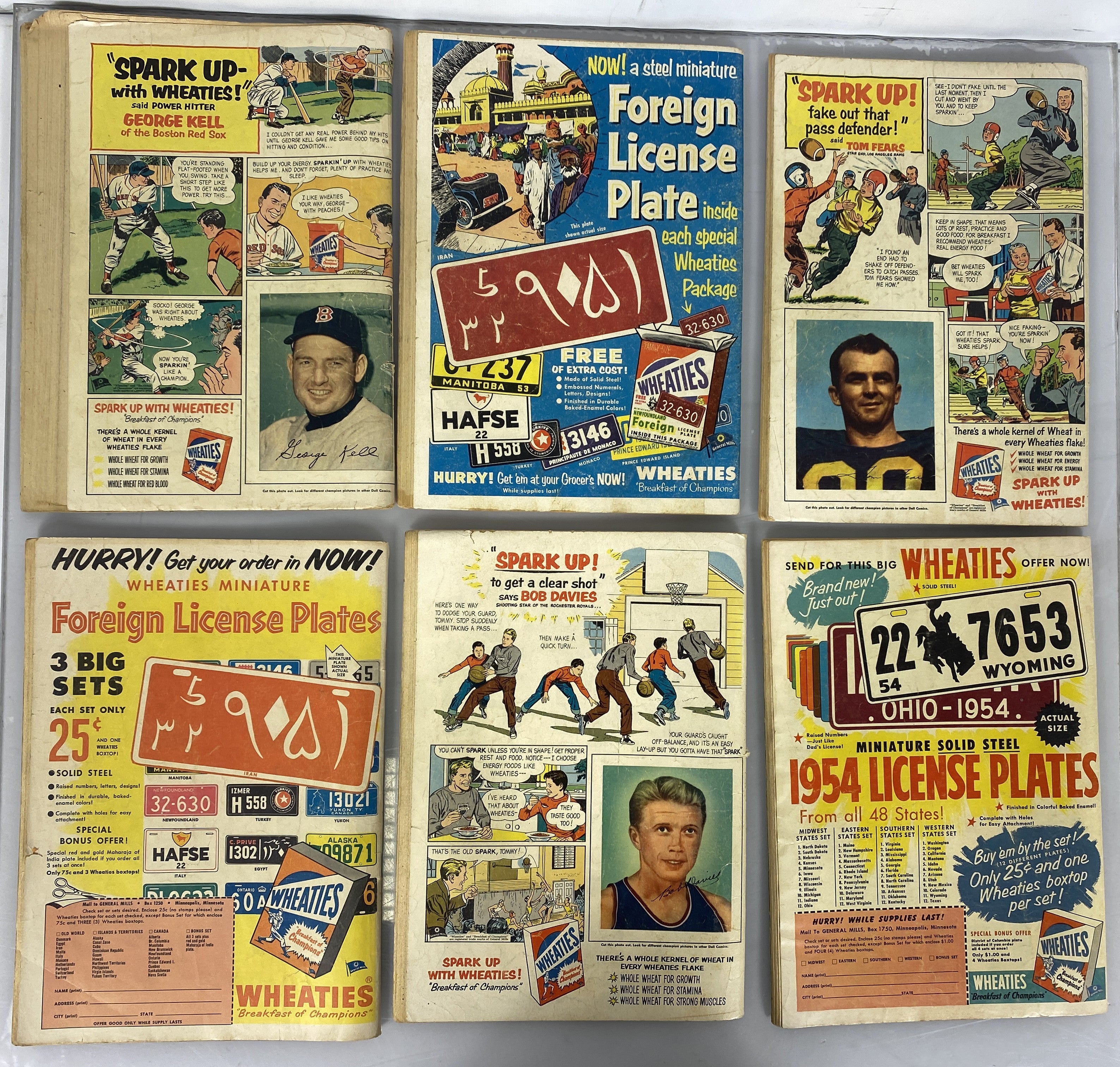 Lot/Run of 24 Walt Disney Comics Dell Low Grade 1953-1955