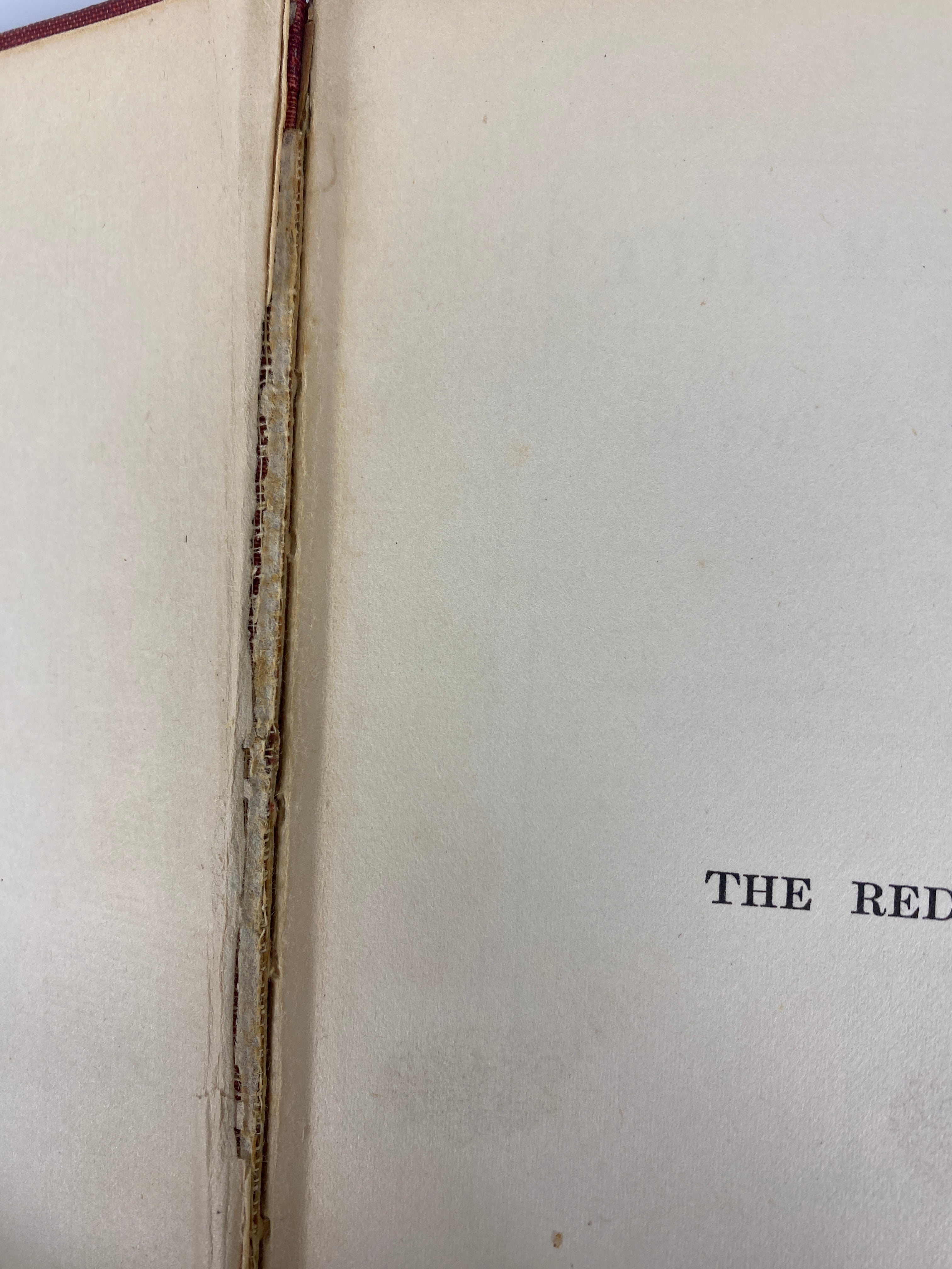 Louis Tracy's The Red Year: The Indian Mutiny 1907 Antique HC