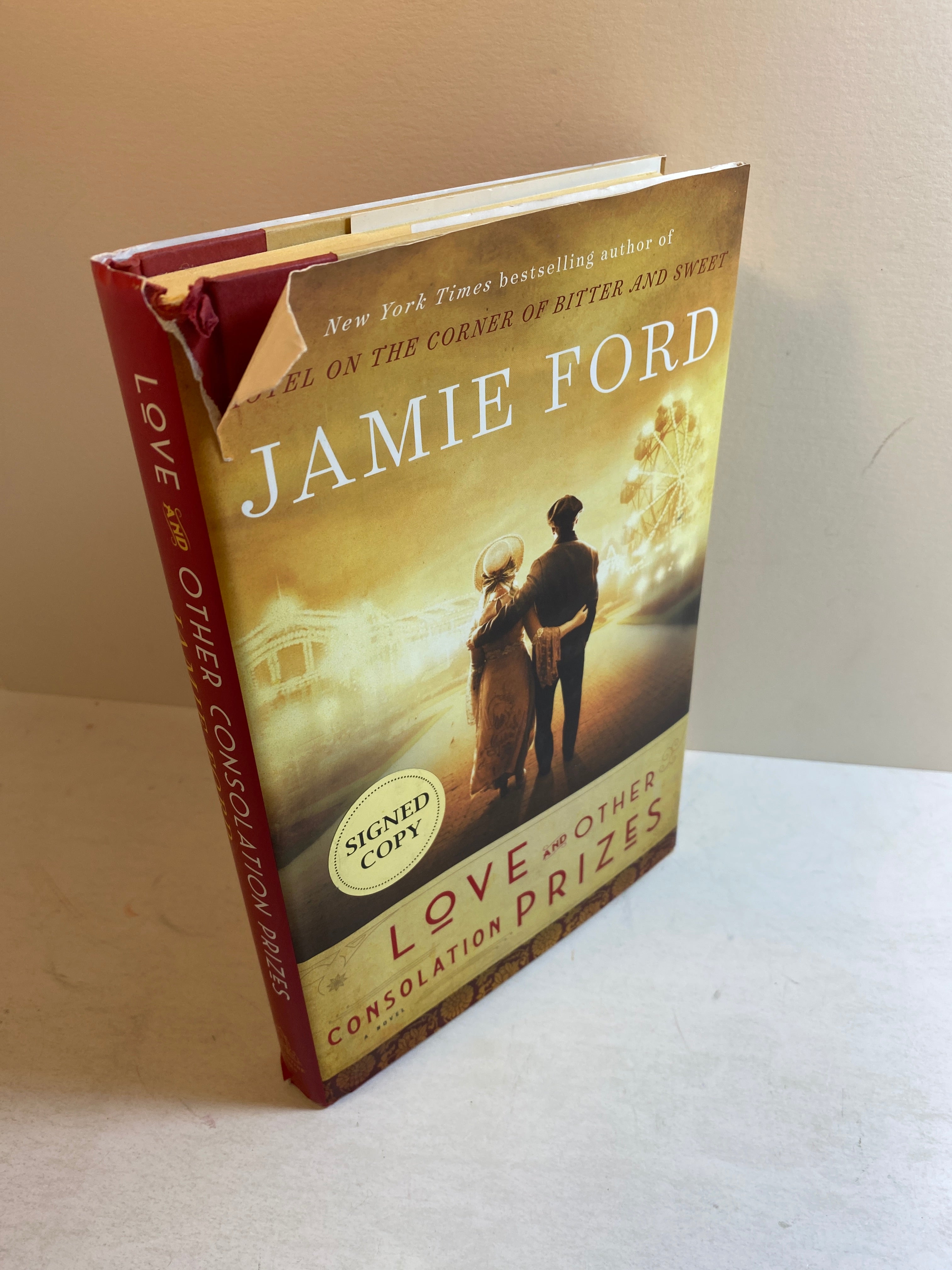 Love and Other Consolation Prizes HCDJ Jamie Ford 2017 *Signed*