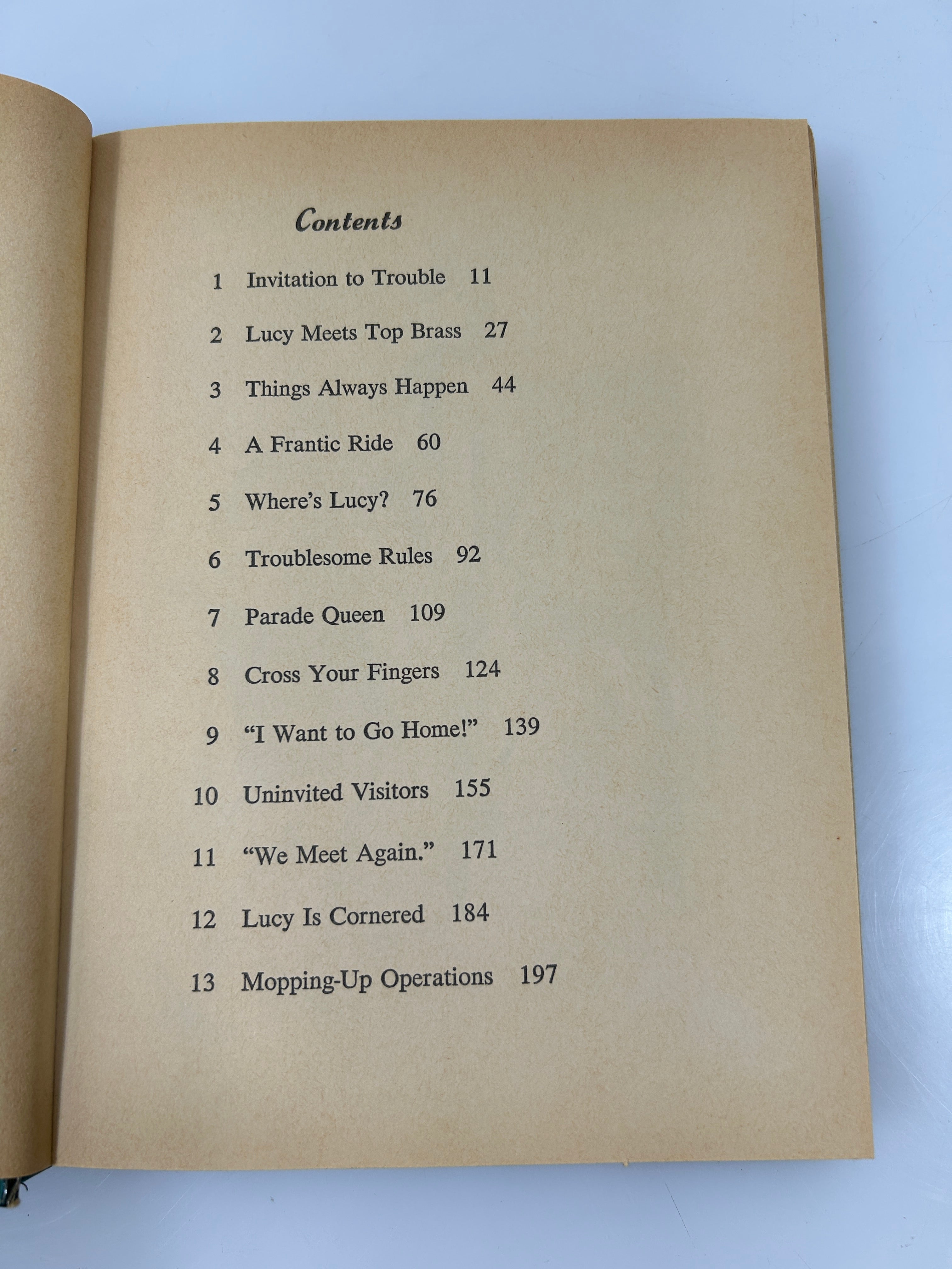 Lucy & the Madcap Mystery by Cole Fannin Authorized TV Adventure Whitman 1963 HC