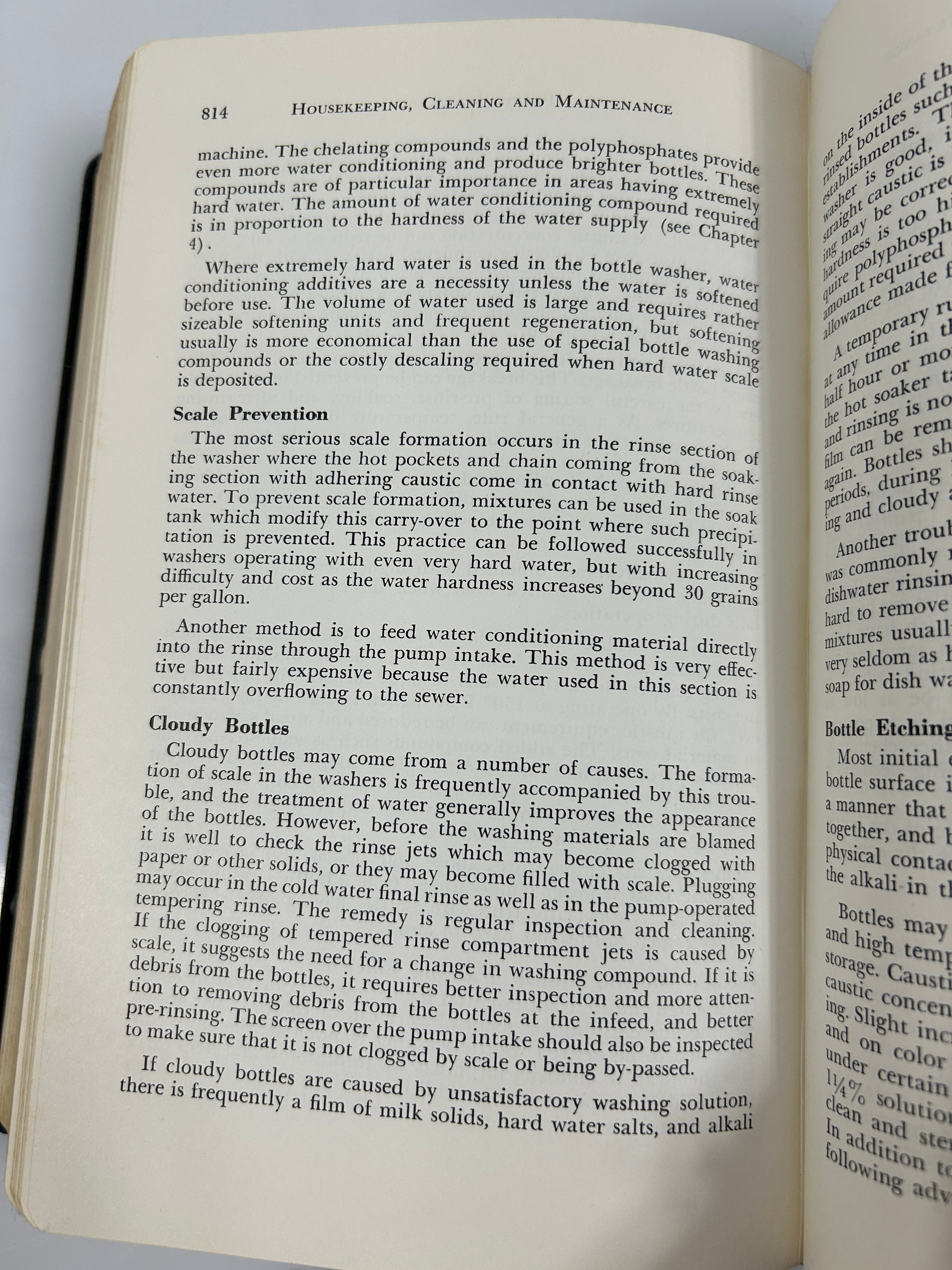 Manual for Milk Plant Operators 1967 3rd Edition 1st Printing HC