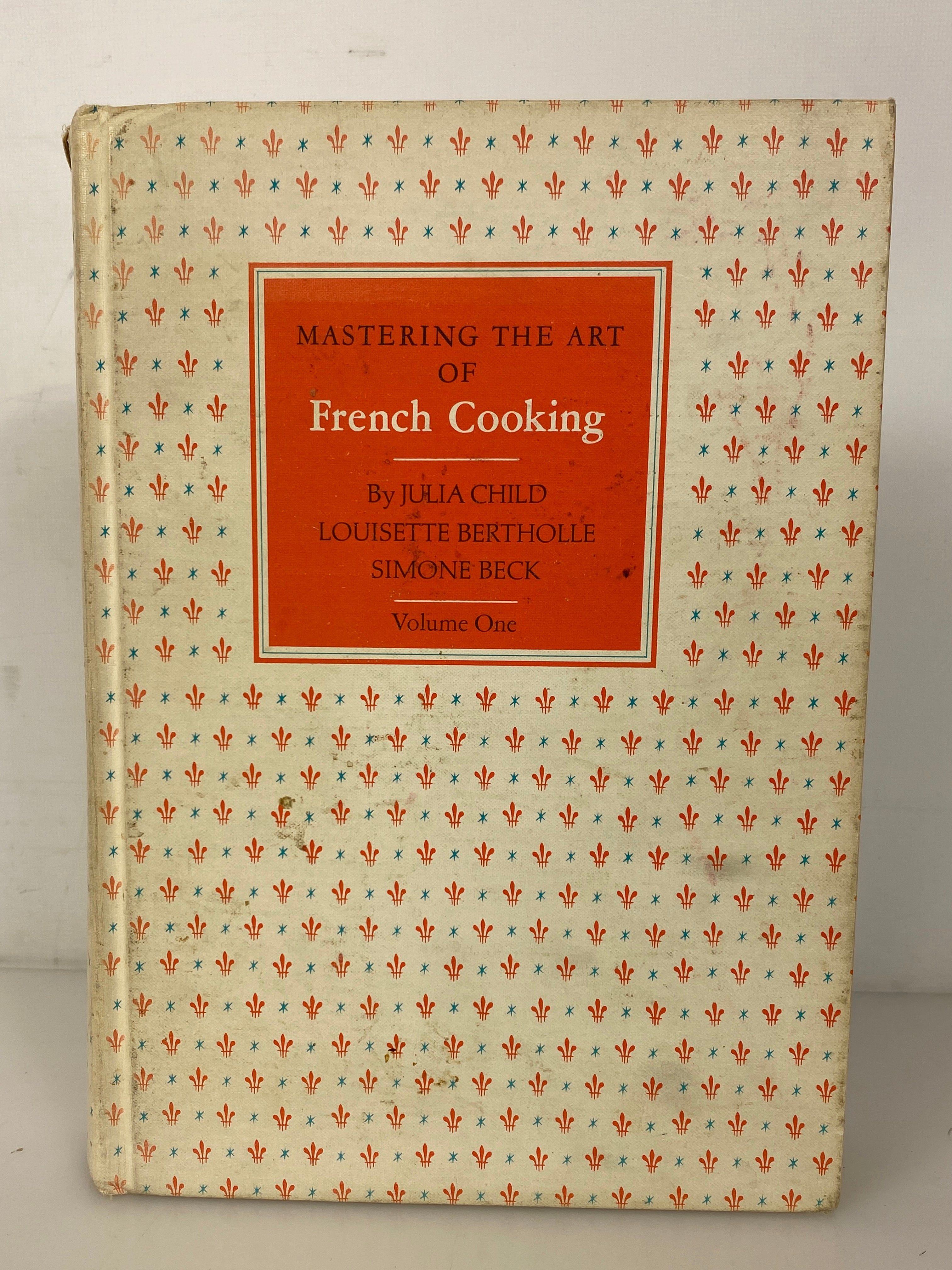 Mastering the Art of French Cooking Vol 1 by Julia Child 1970 19th Print HC